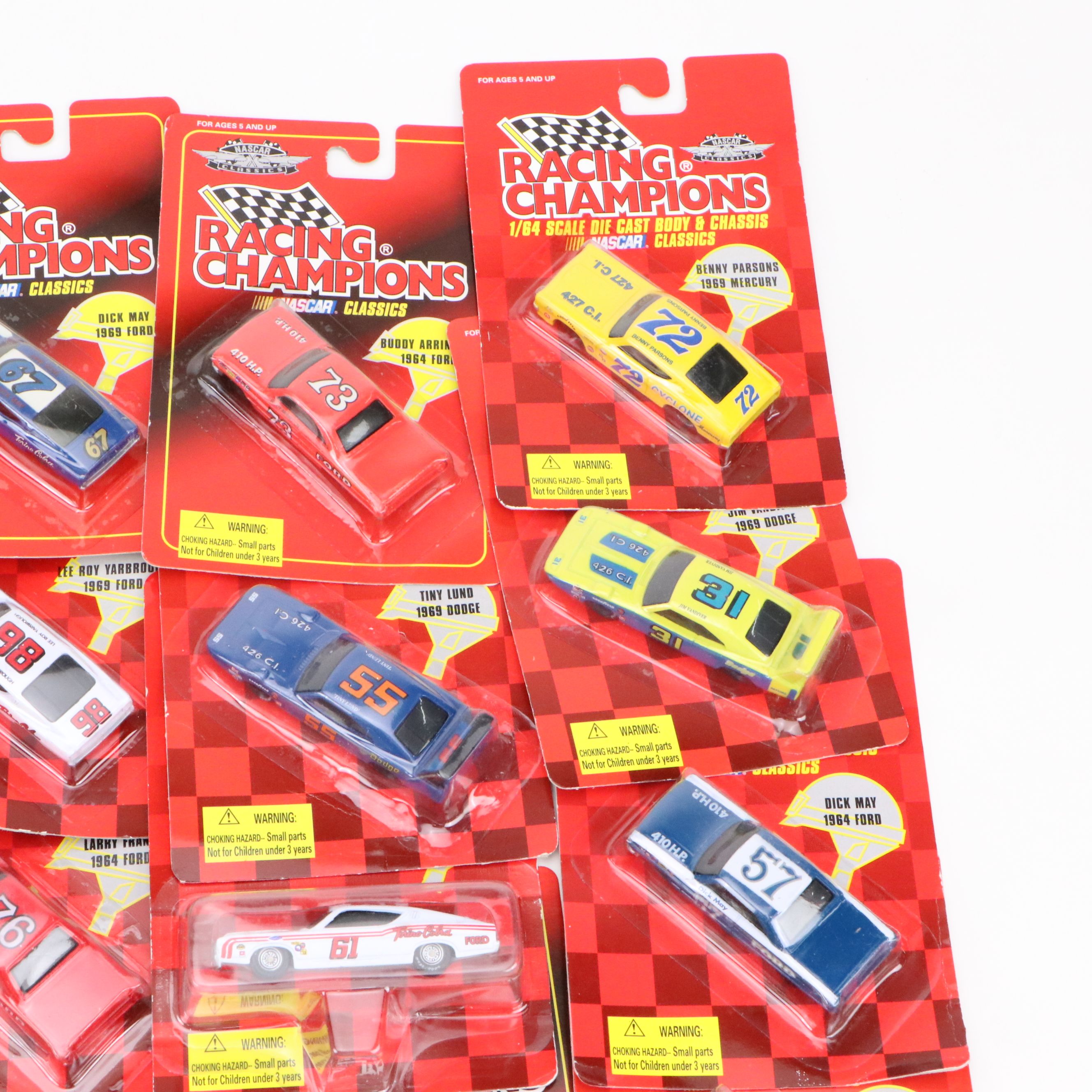 Racing Champions NASCAR Classics Toy Cars Including Curtis Turner and More