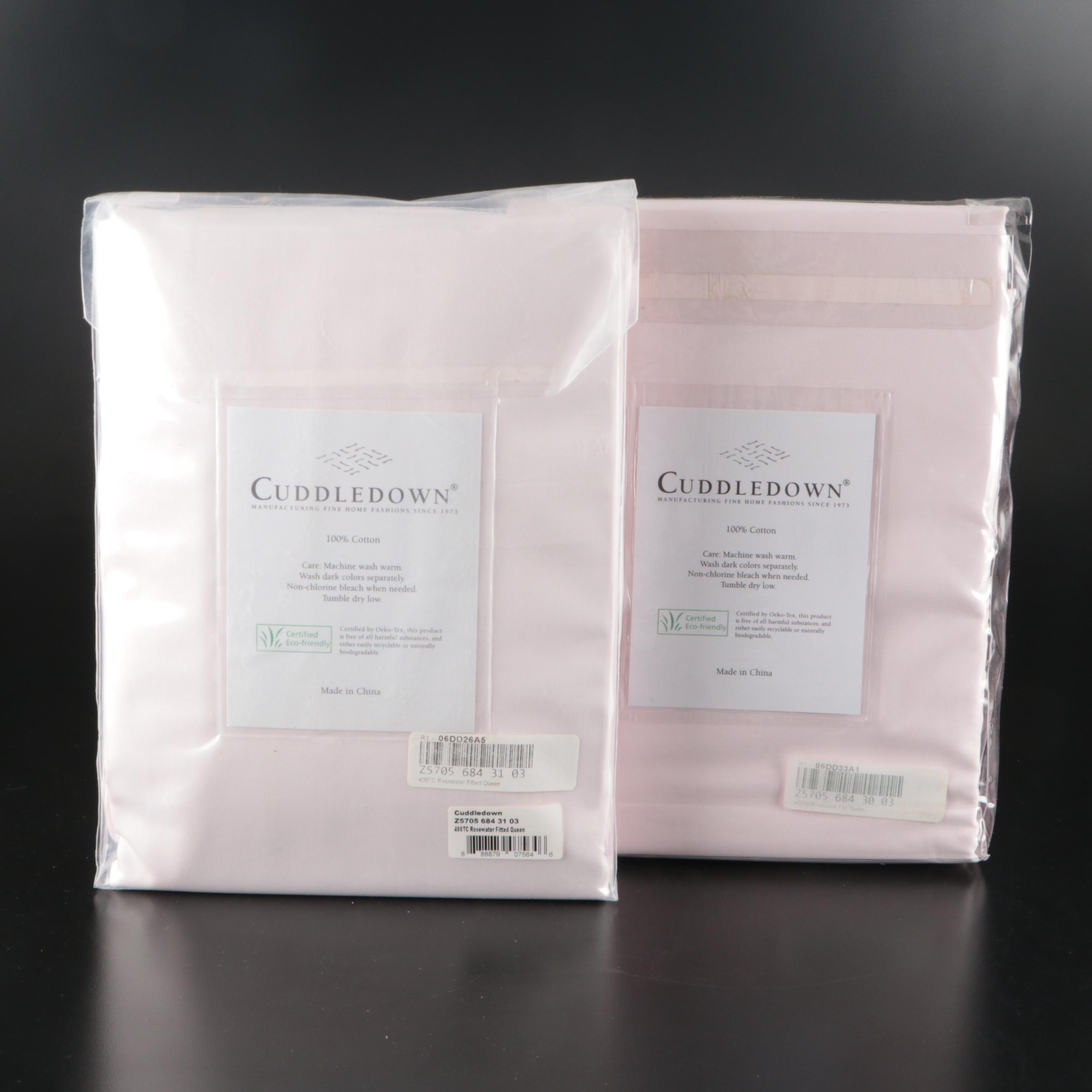 Travel Iron with Cuddledown Fitted Sheet, Flat Sheet and Standard Pillowcase