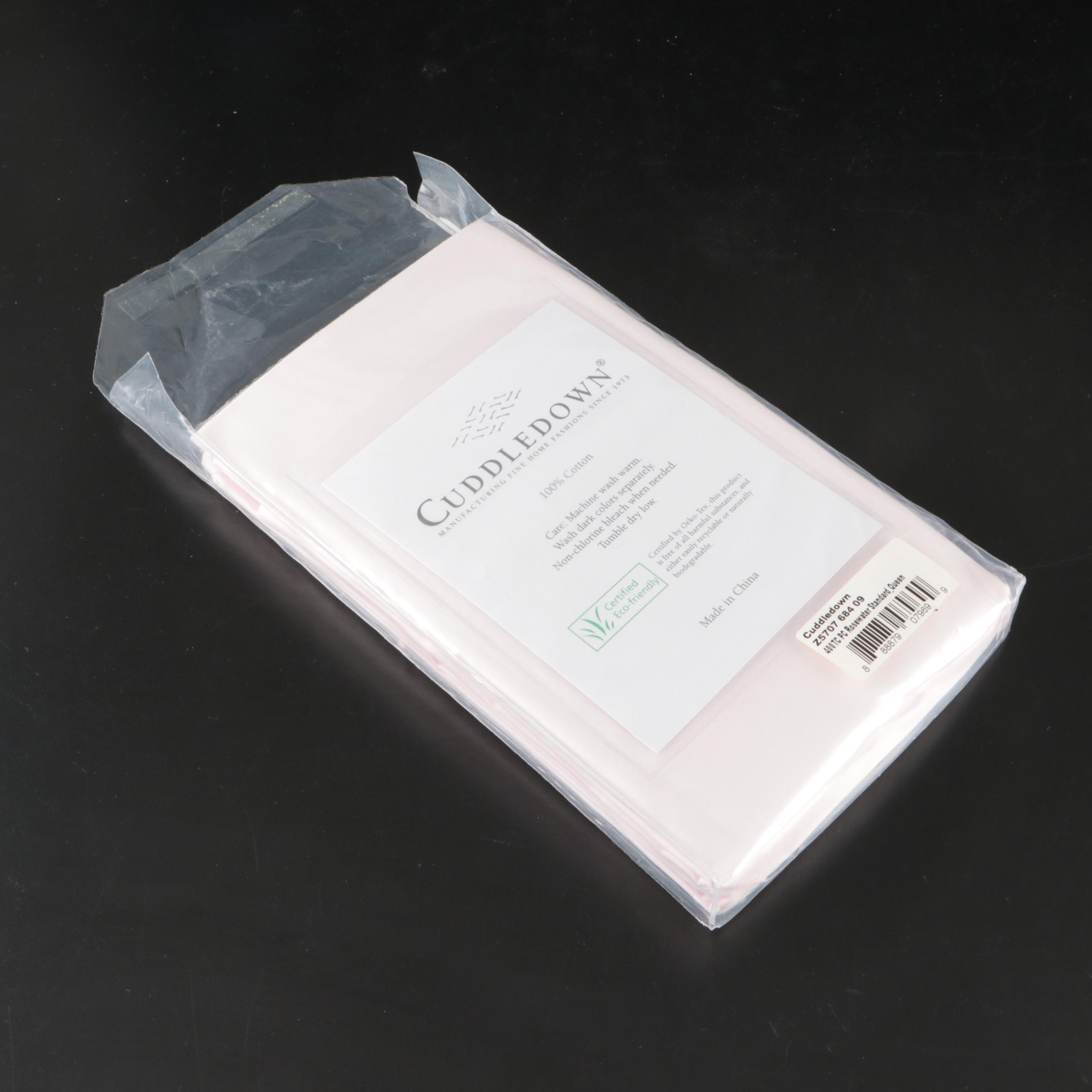 Travel Iron with Cuddledown Fitted Sheet, Flat Sheet and Standard Pillowcase