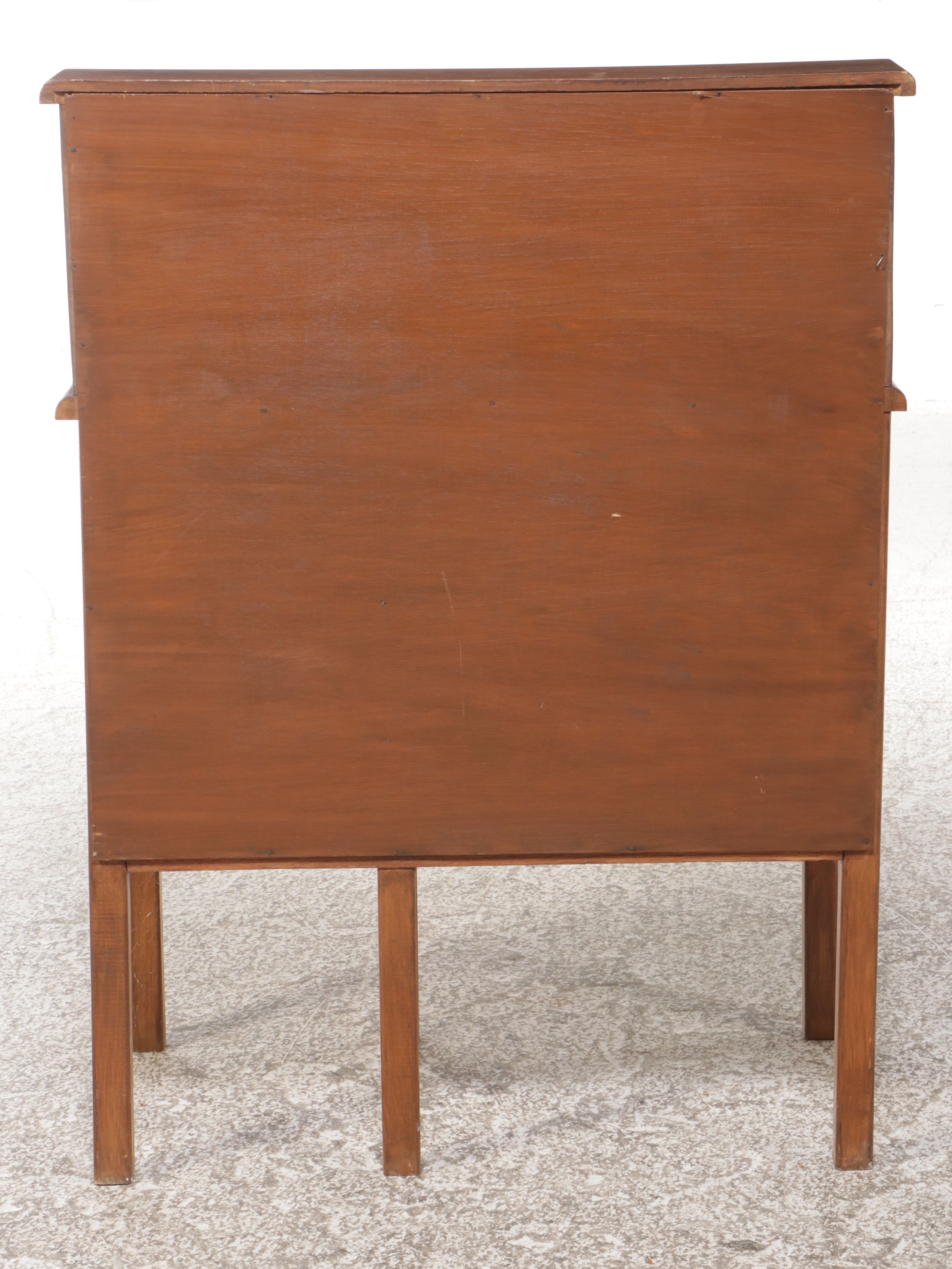 Children's Wooden Roll-Top Desk with Chair