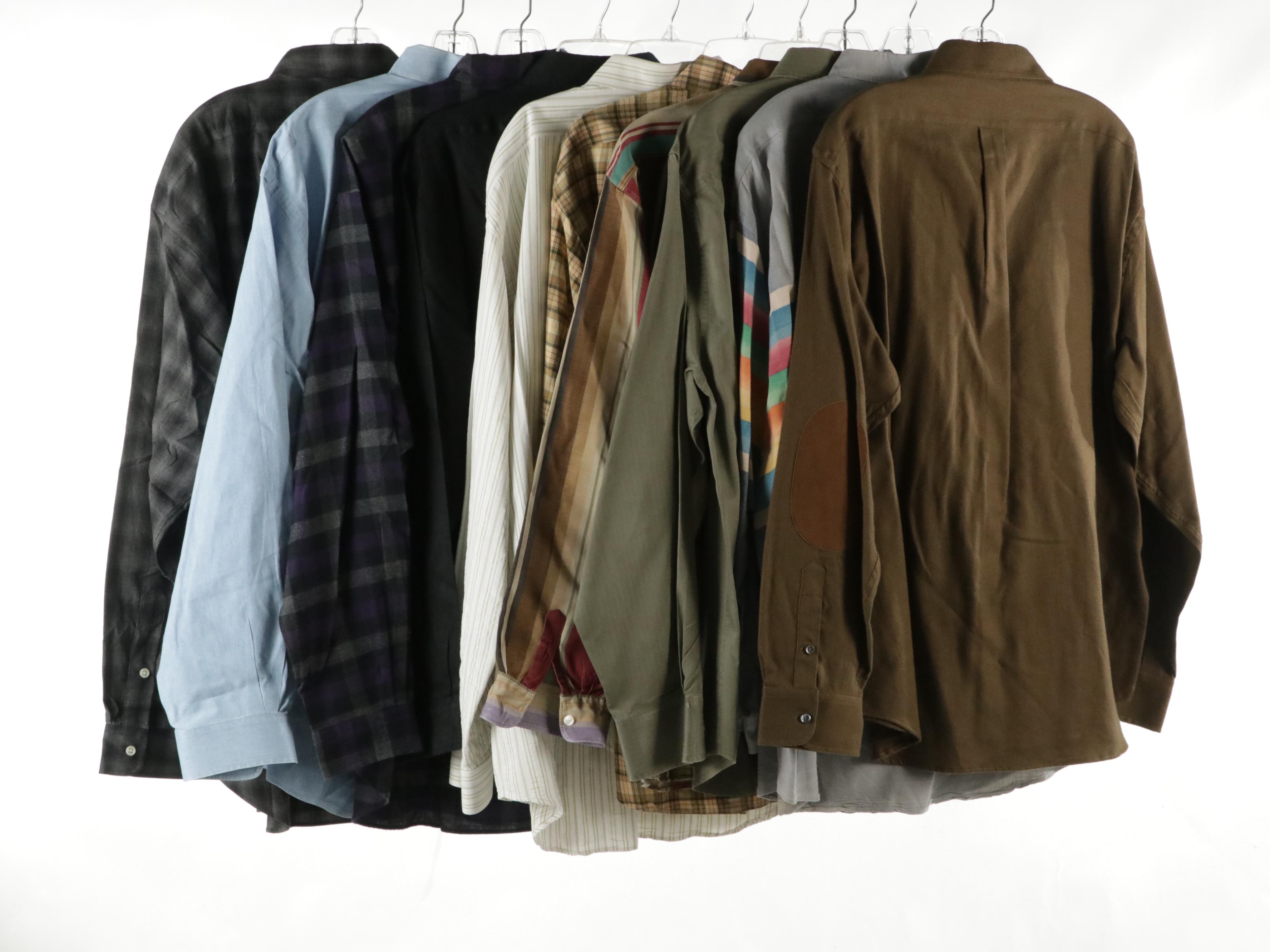 Men's Polo Ralph Lauren Plaid, Striped and Solid Button-Front Shirts