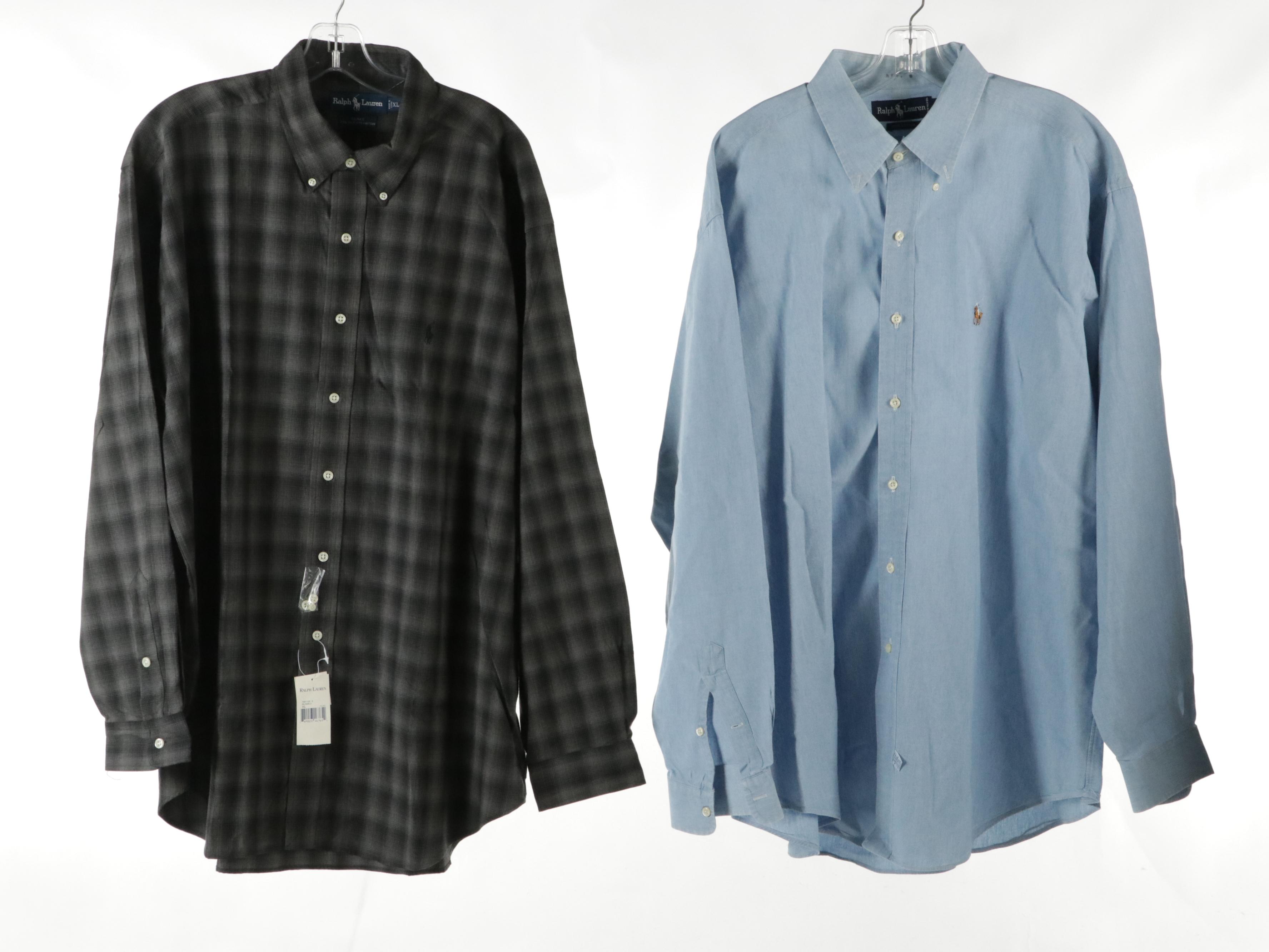 Men's Polo Ralph Lauren Plaid, Striped and Solid Button-Front Shirts