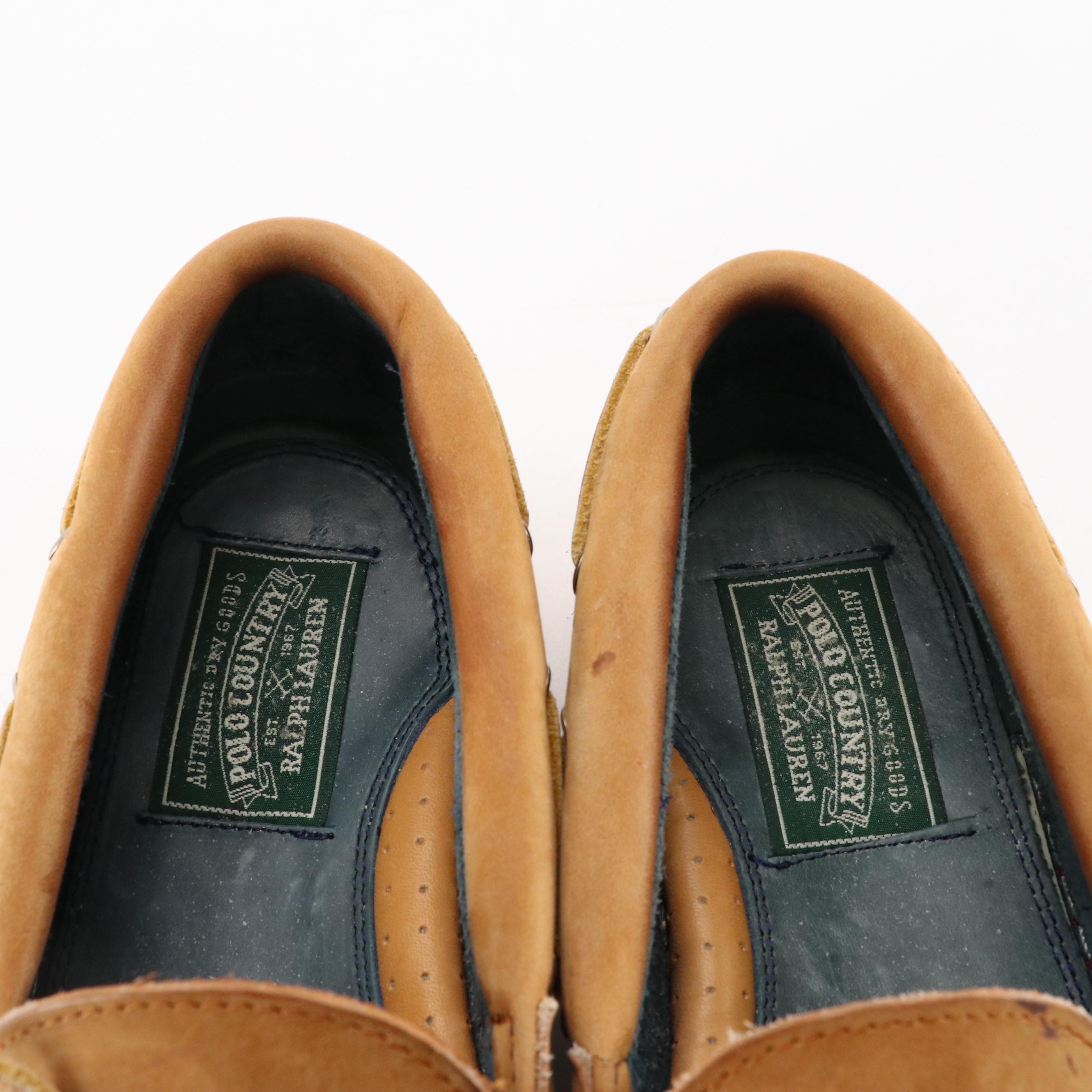 Polo Country Ralph Lauren Boat Shoes, More Slip-On Loafers with GoldToe Socks