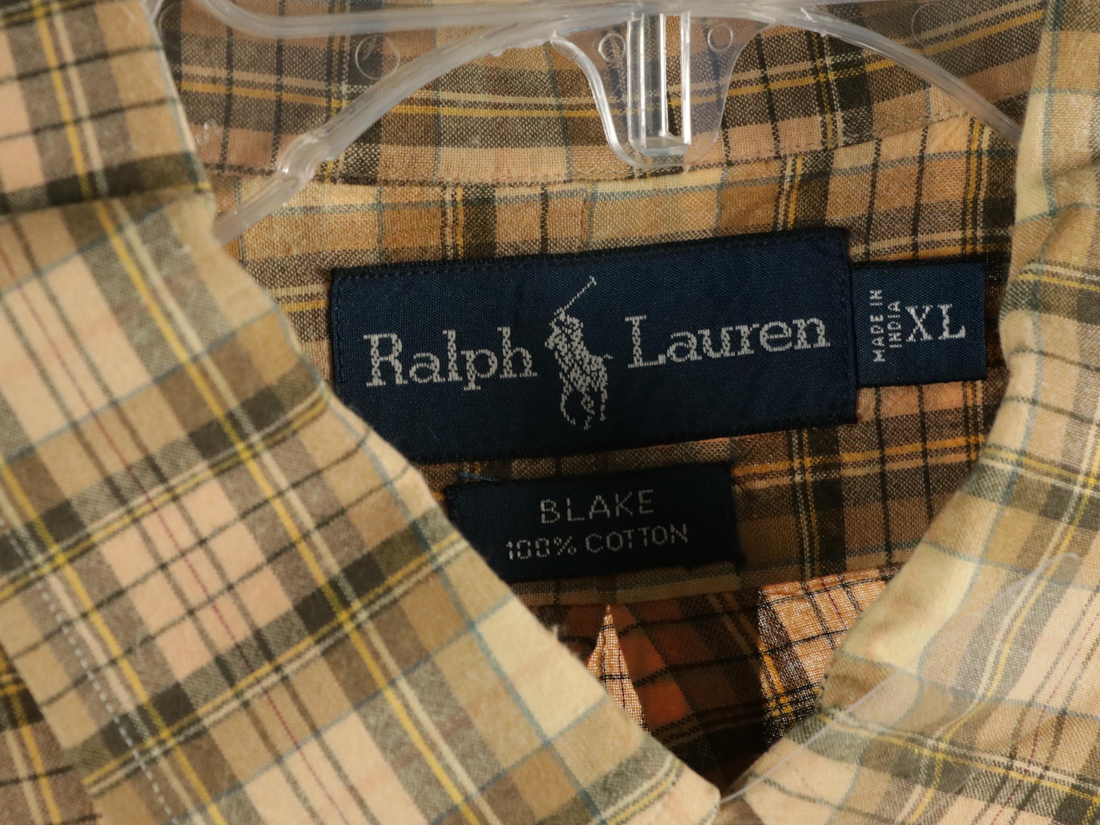 Men's Polo Ralph Lauren Plaid, Striped and Solid Button-Front Shirts