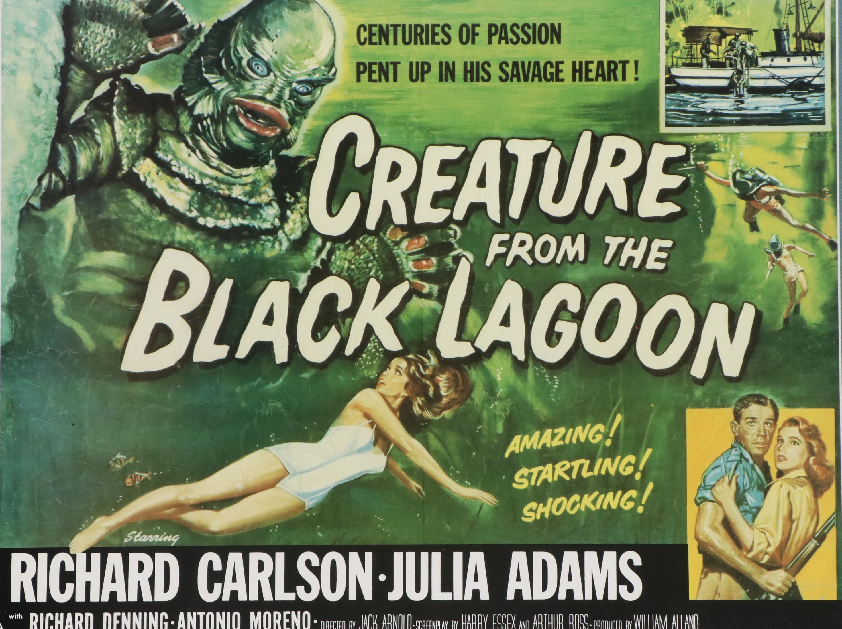 "Creature from the Black Lagoon" Offset Lithograph Poster