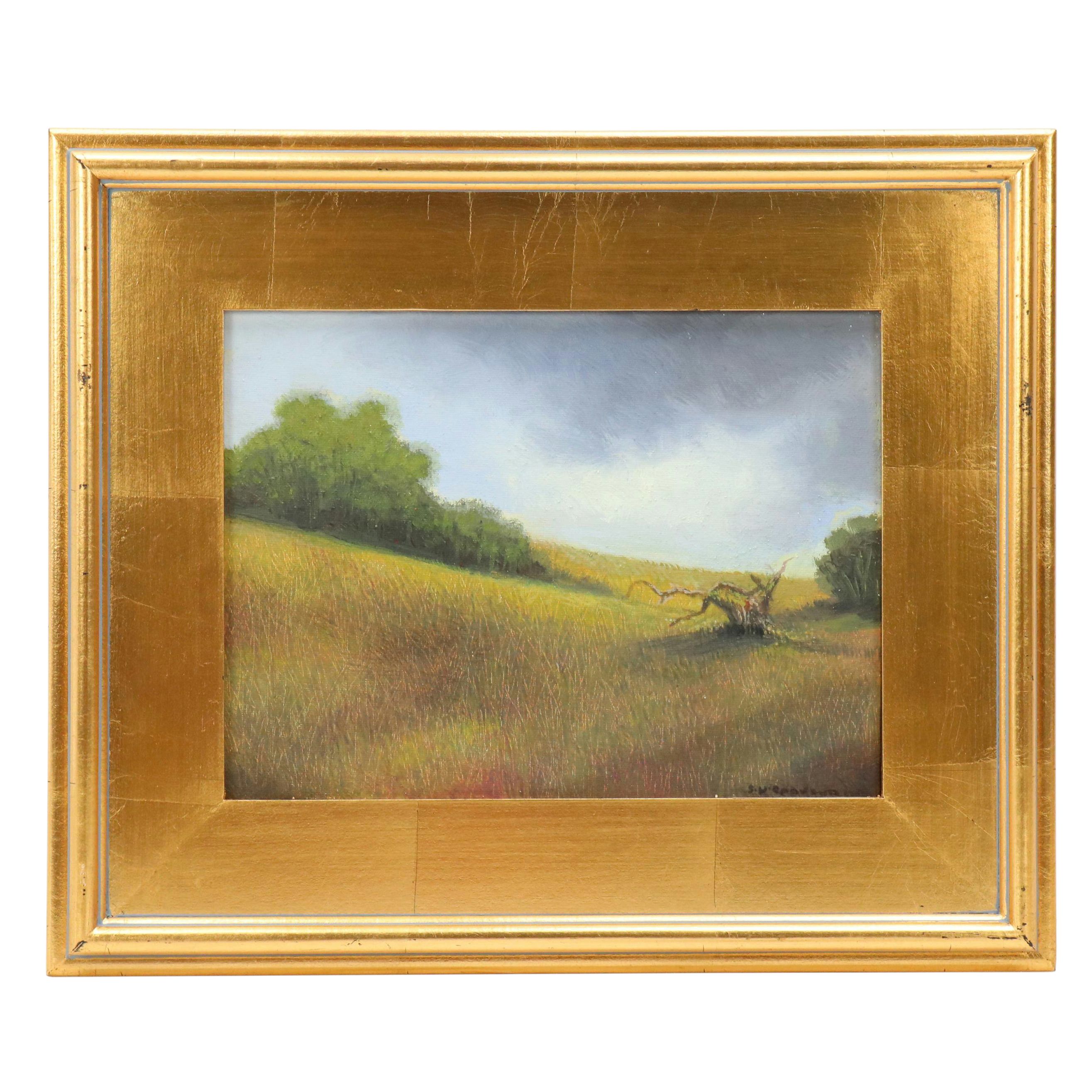 Sulmaz H. Radvand Landscape Oil Painting