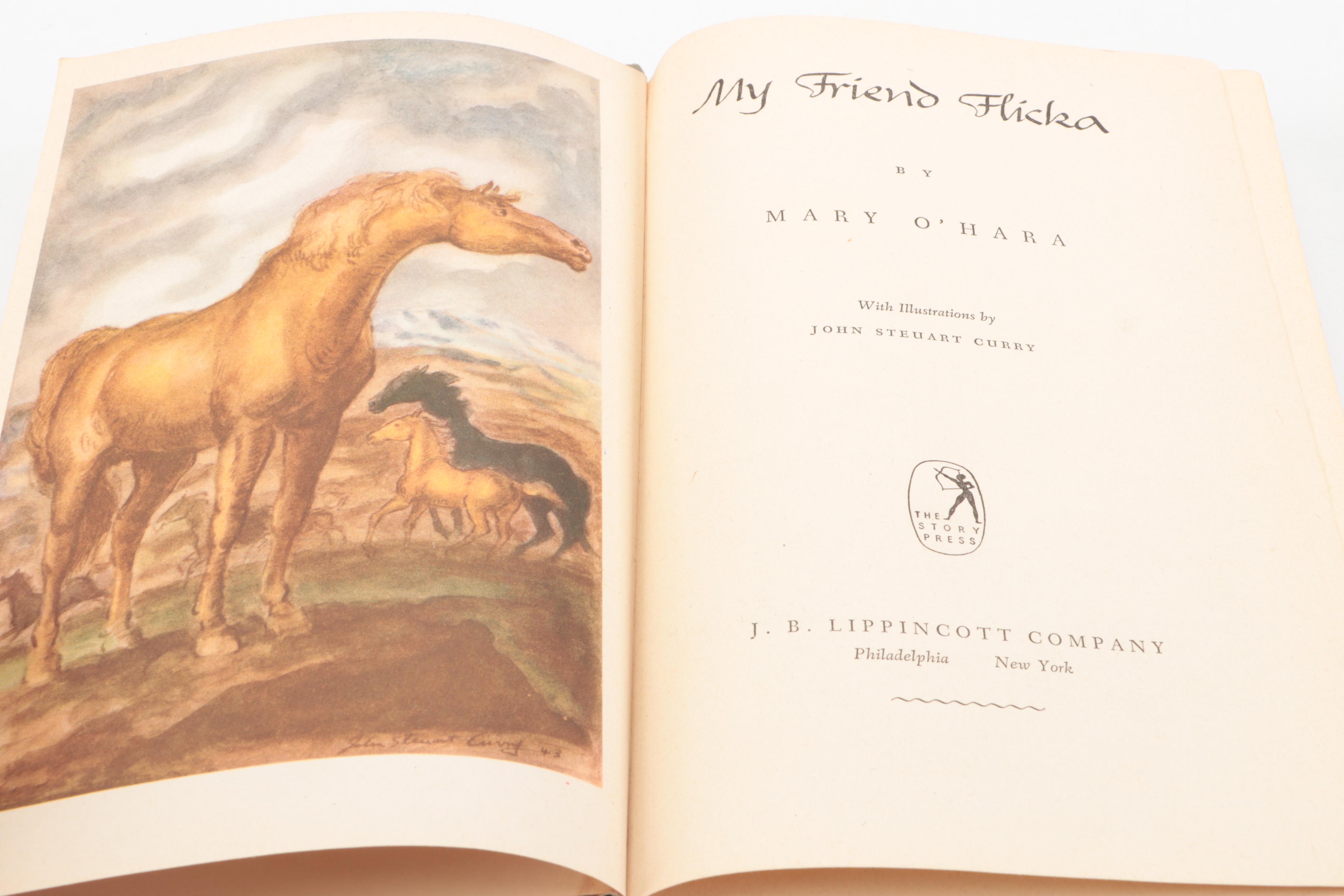 First Edition "The Island Stallion Races" by Walter Farley and More Horse Books