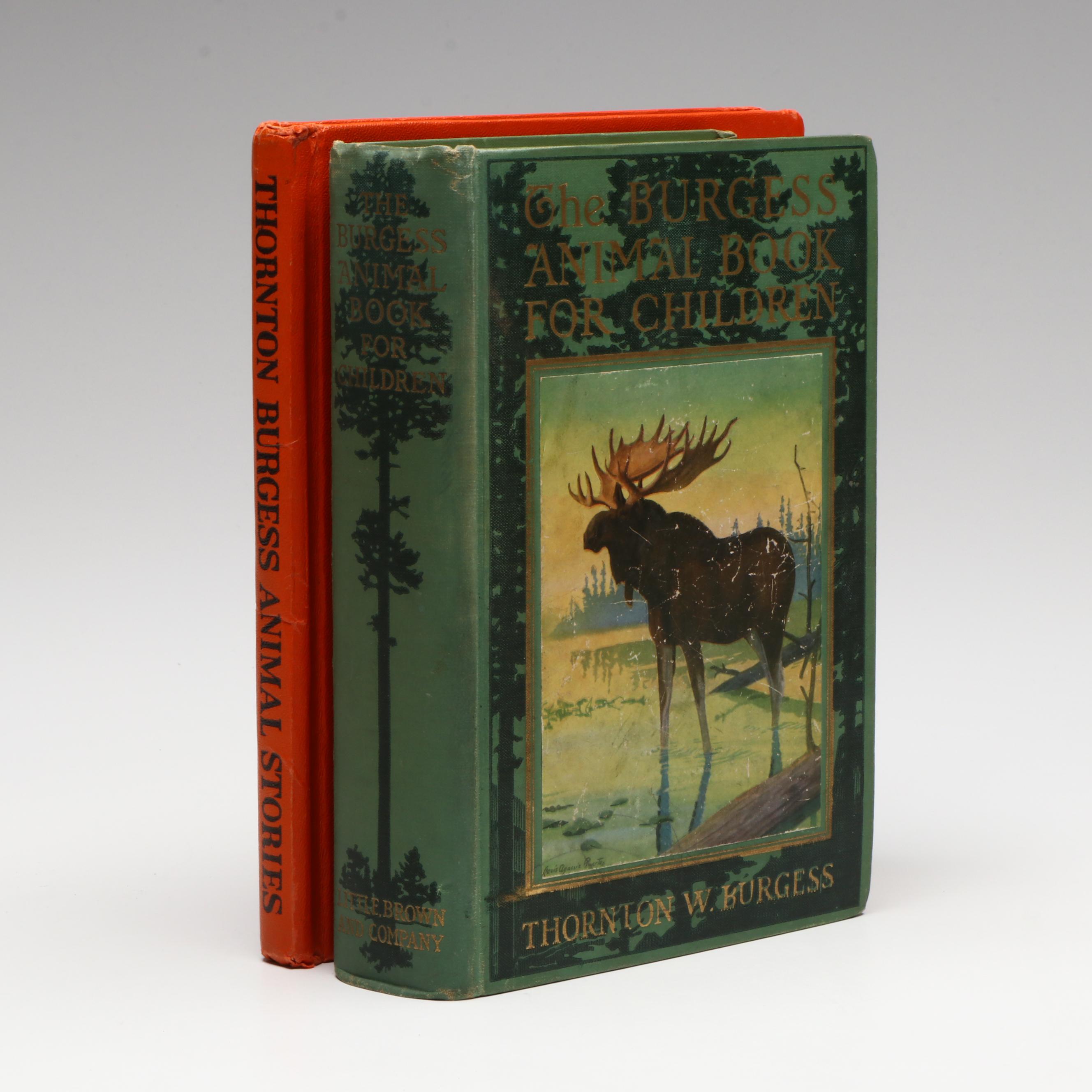 "The Burgess Animal Book for Children" and "Animal Stories" by Thornton Burgess