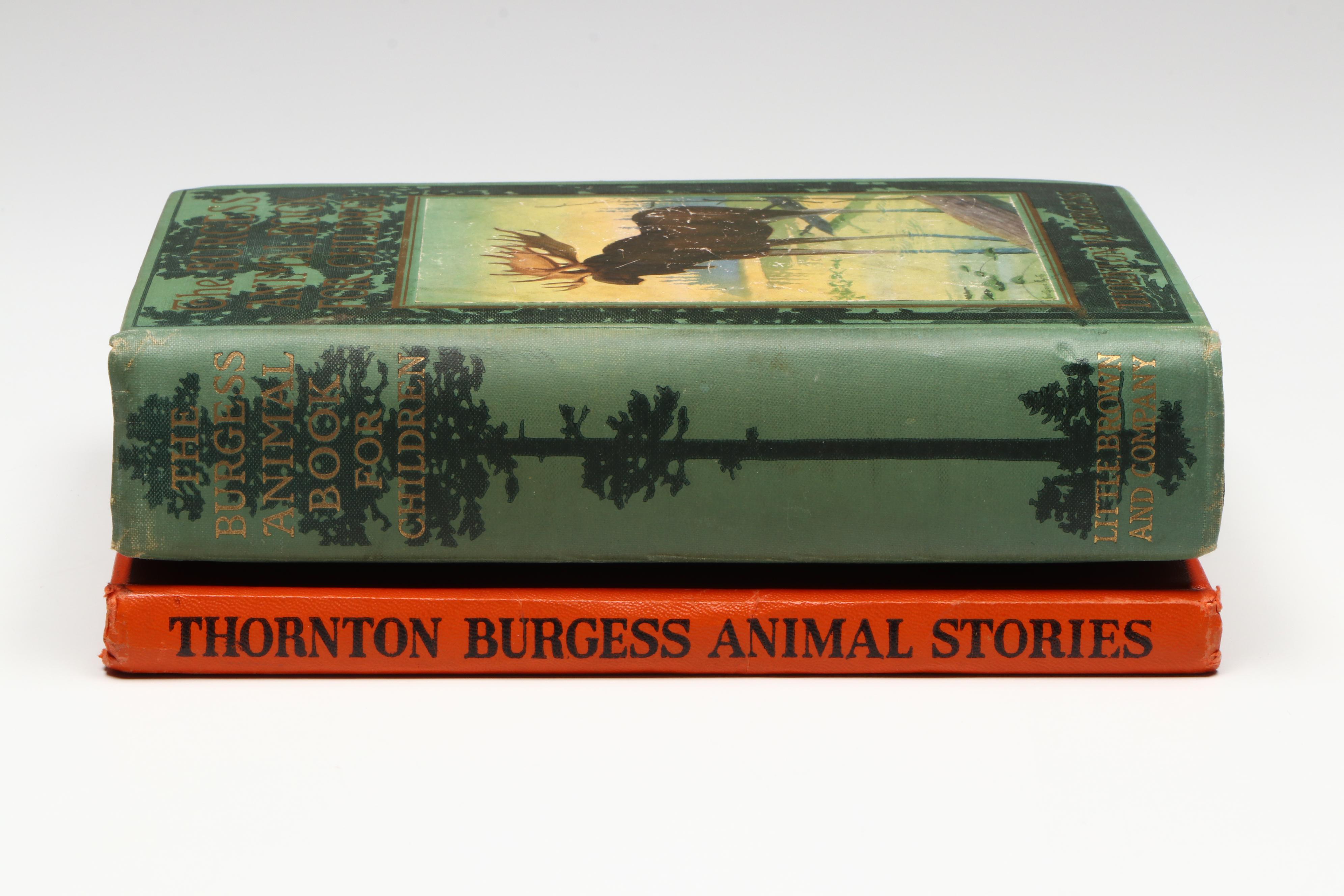 "The Burgess Animal Book for Children" and "Animal Stories" by Thornton Burgess