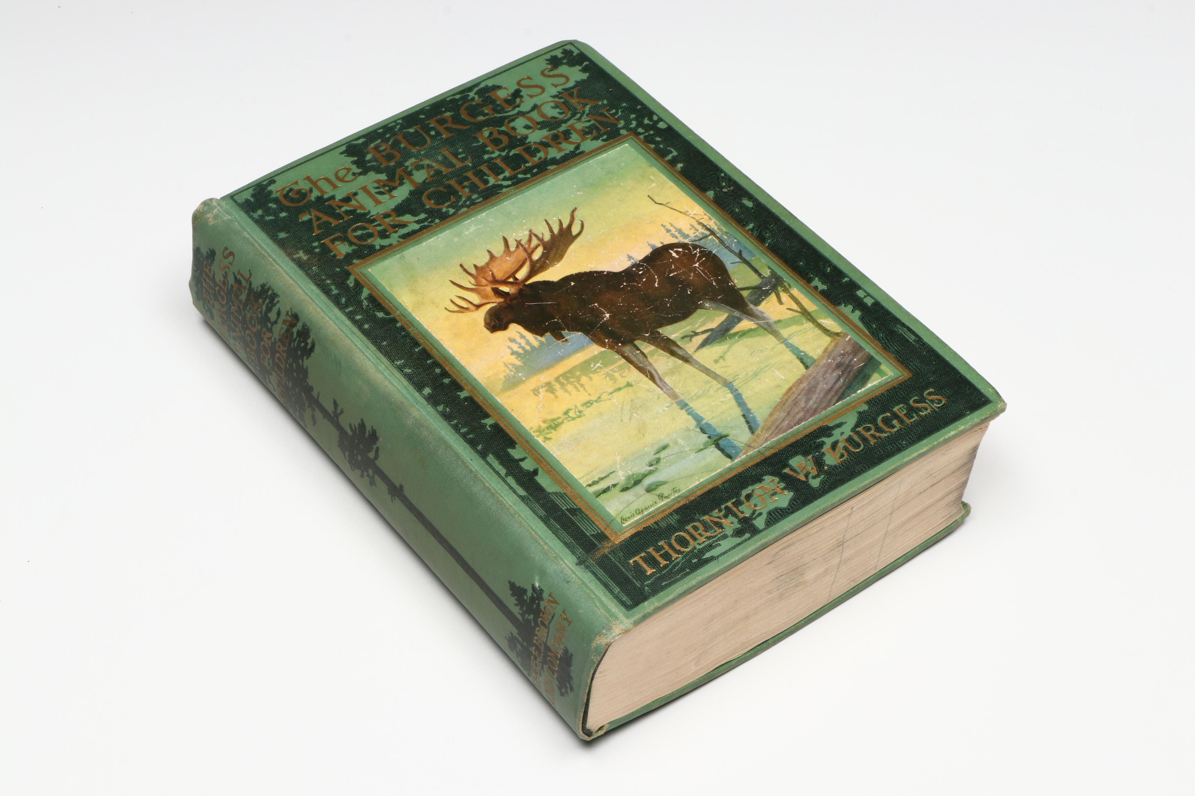 "The Burgess Animal Book for Children" and "Animal Stories" by Thornton Burgess