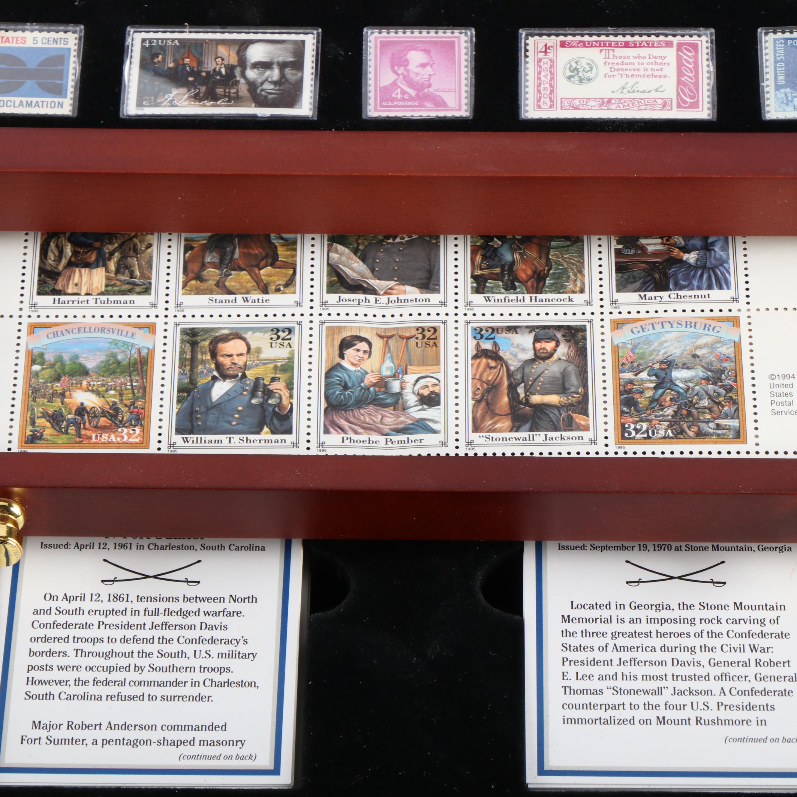 "The Complete Collection of United States Civil War Stamps