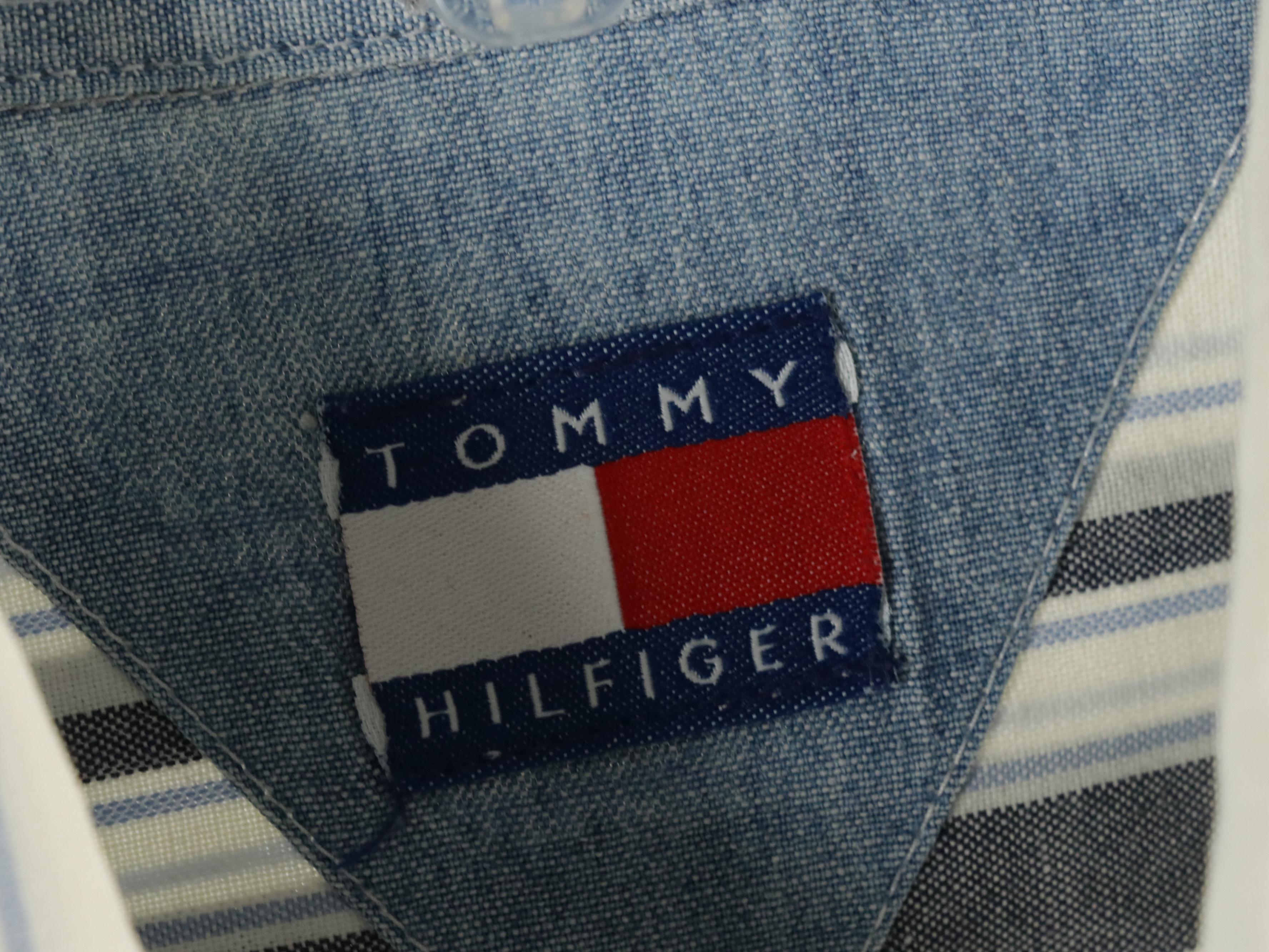 Men's Patterned Button-Front Shirts Featuring Tommy Hilfiger, Nautica, and More