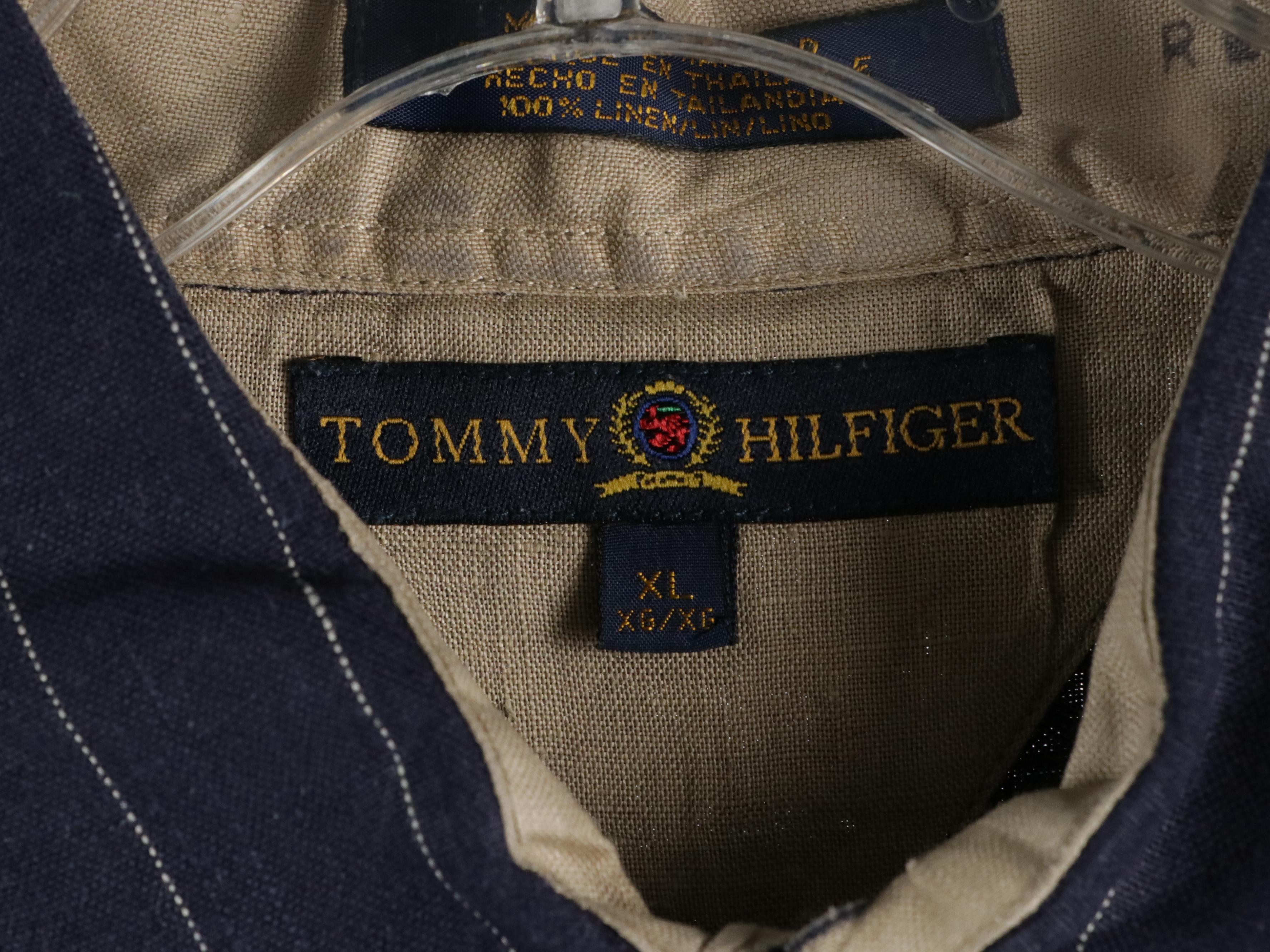 Men's Patterned Button-Front Shirts Featuring Tommy Hilfiger, Nautica, and More