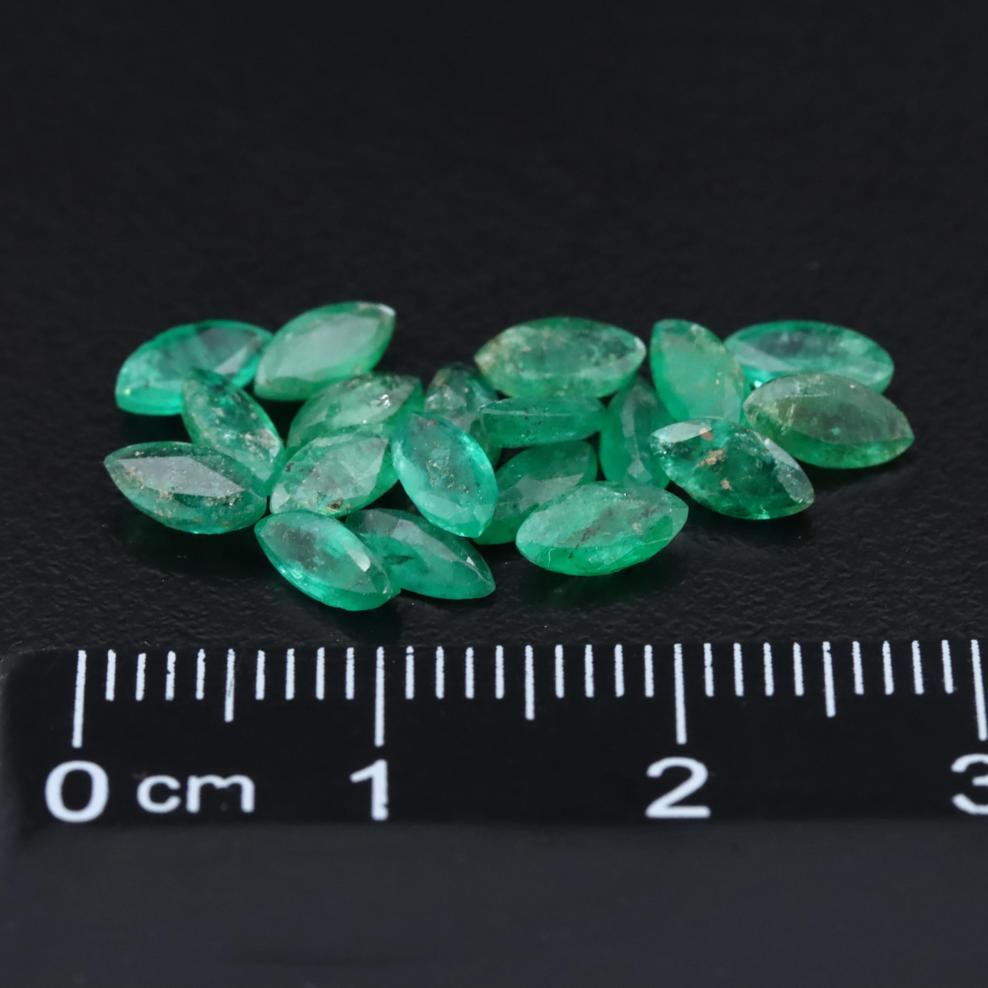 Loose 4.77 CTW Emeralds