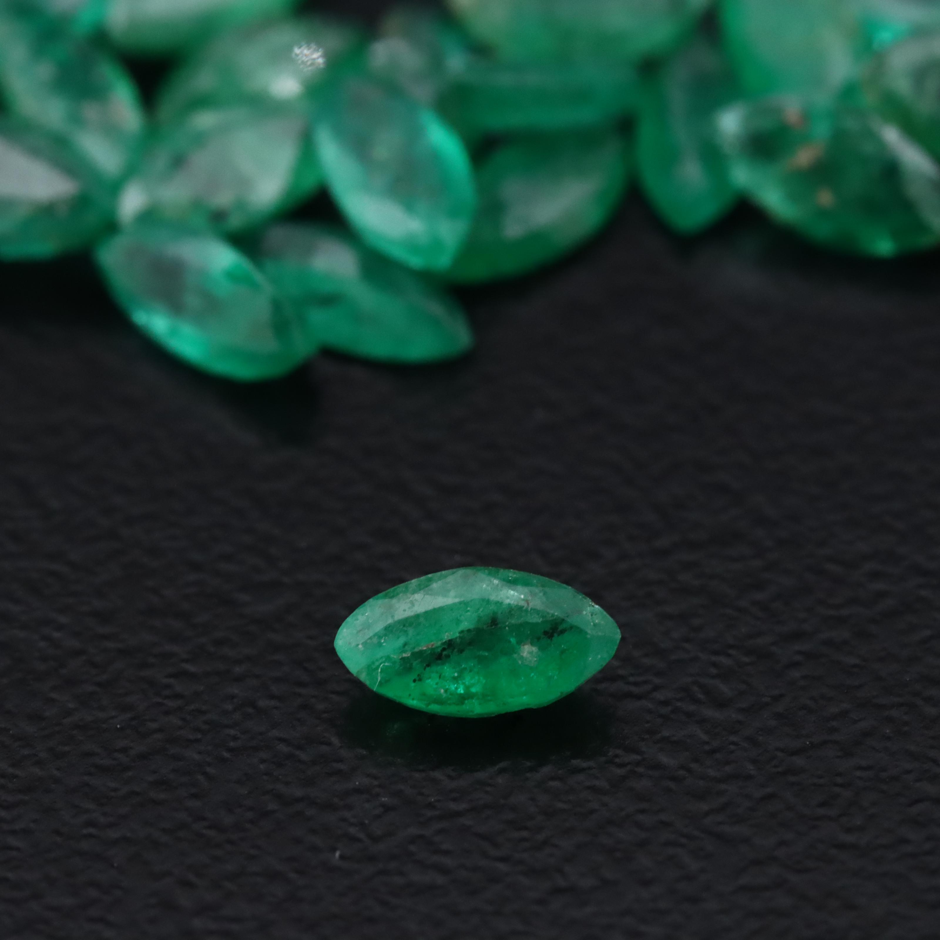Loose 4.77 CTW Emeralds