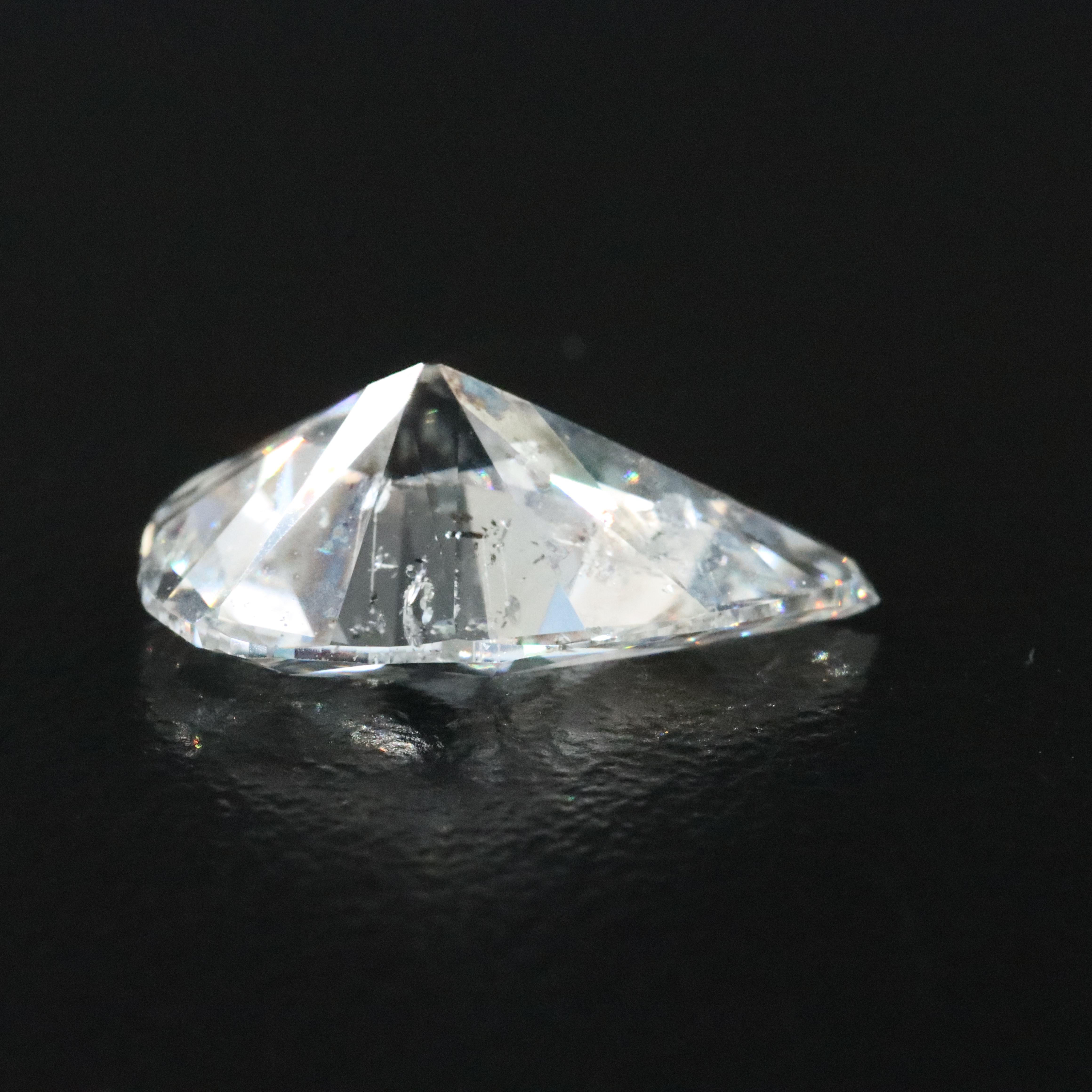 Loose 5.17 CT Diamond with GIA Report and Platinum 0.60 CTW Semi Mount Ring
