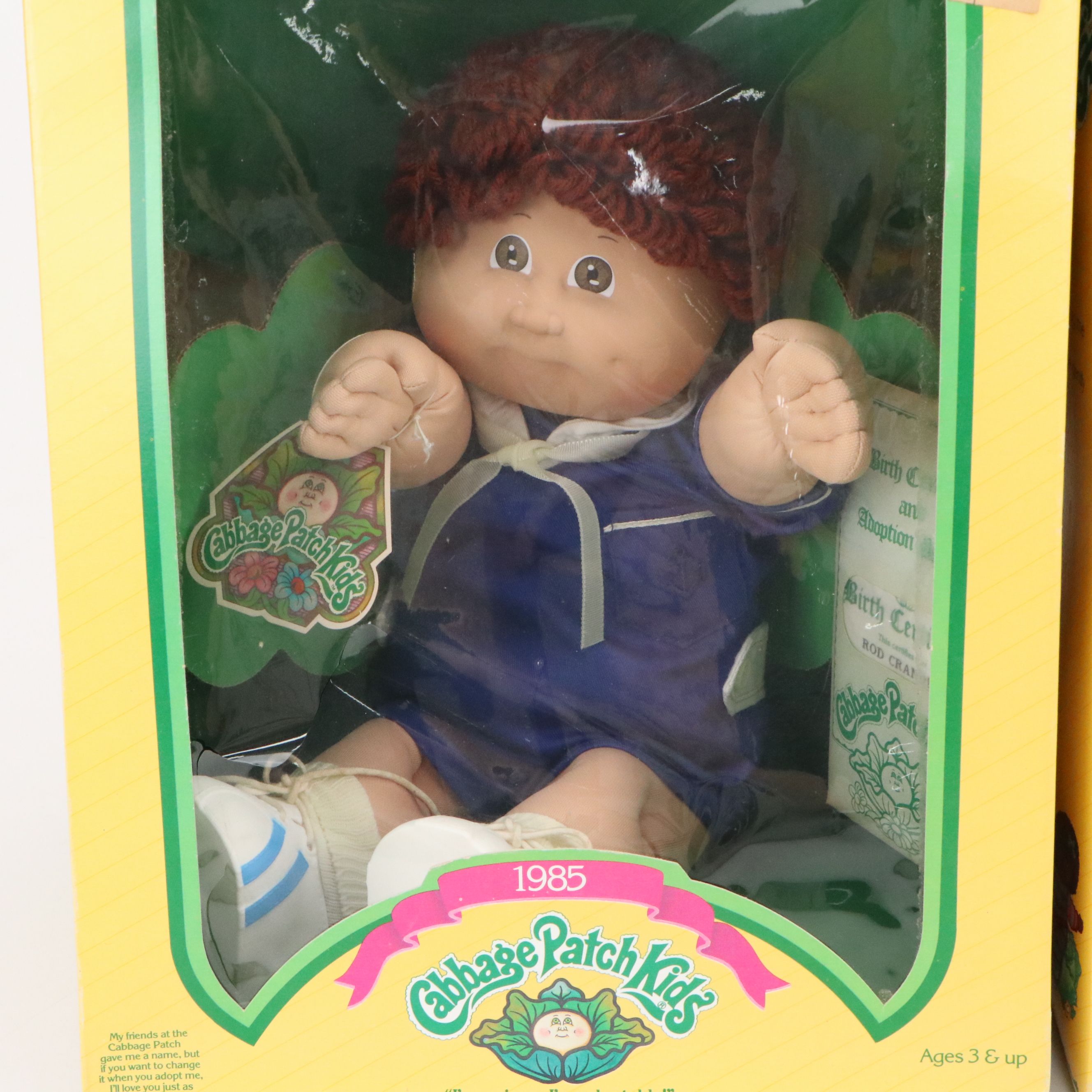 Coleco "Myrtle Zelma" and Other Cabbage Patch Kid, 1985