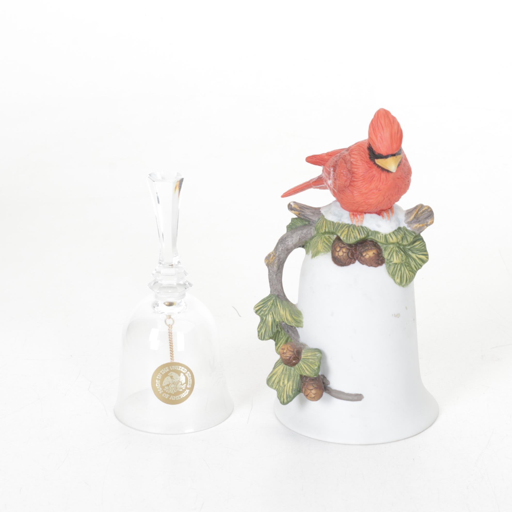 "Beam's Joice" Whiskey Decanter with Cincinnati Pig Wind Chime & Country Decor