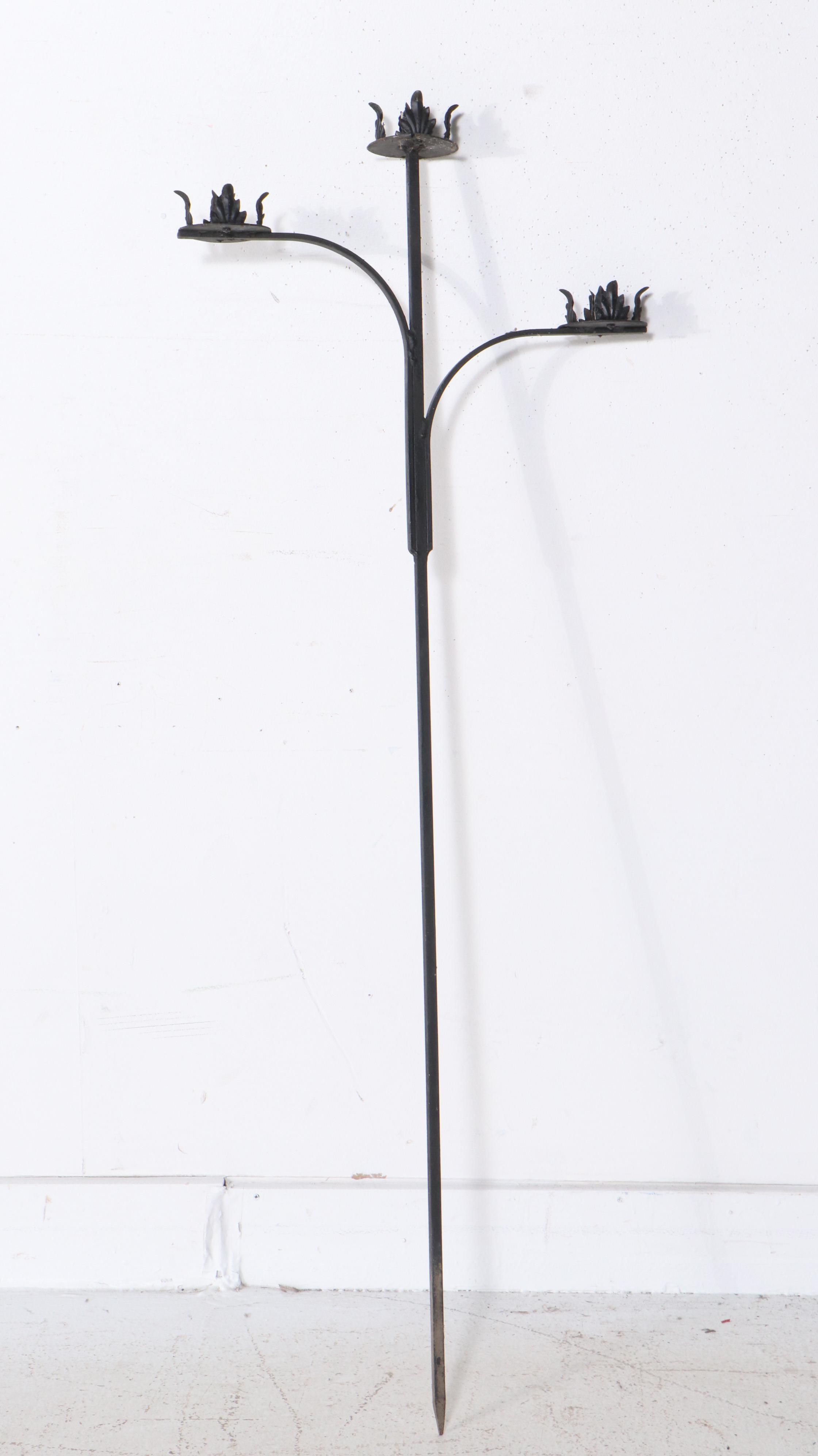 Outdoor Garden Stake Candle Holders