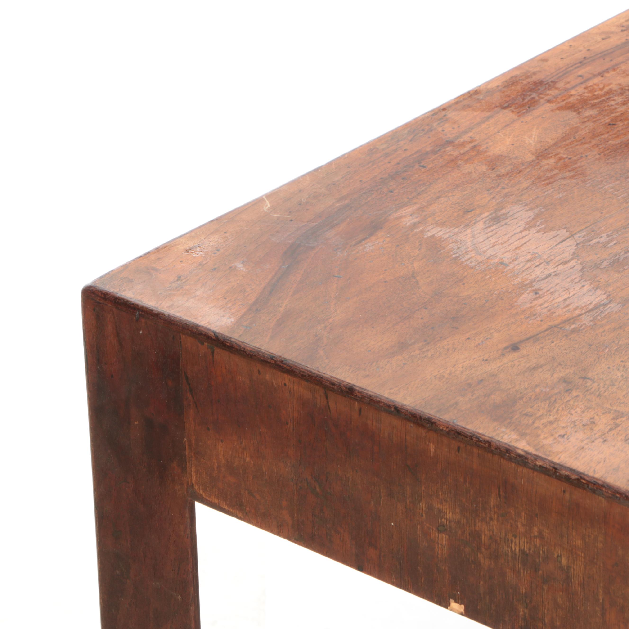 Italian Modern Parsons Style Single-Drawer Writing Table, Mid to Late 20th C.