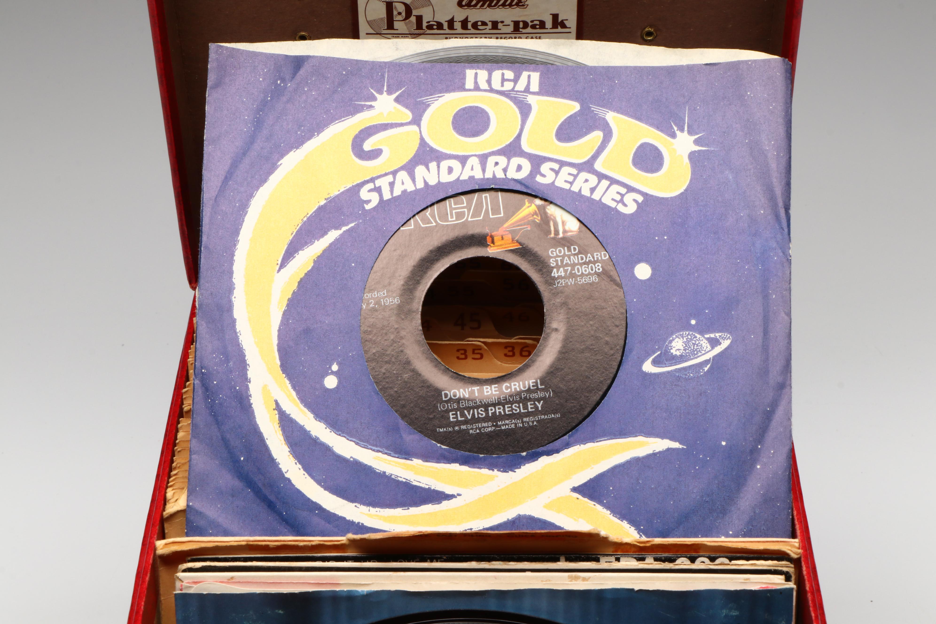 Ricky Nelson, Frankie Avalon, Jack Scott, Elvis Presley, and More Vinyl Singles