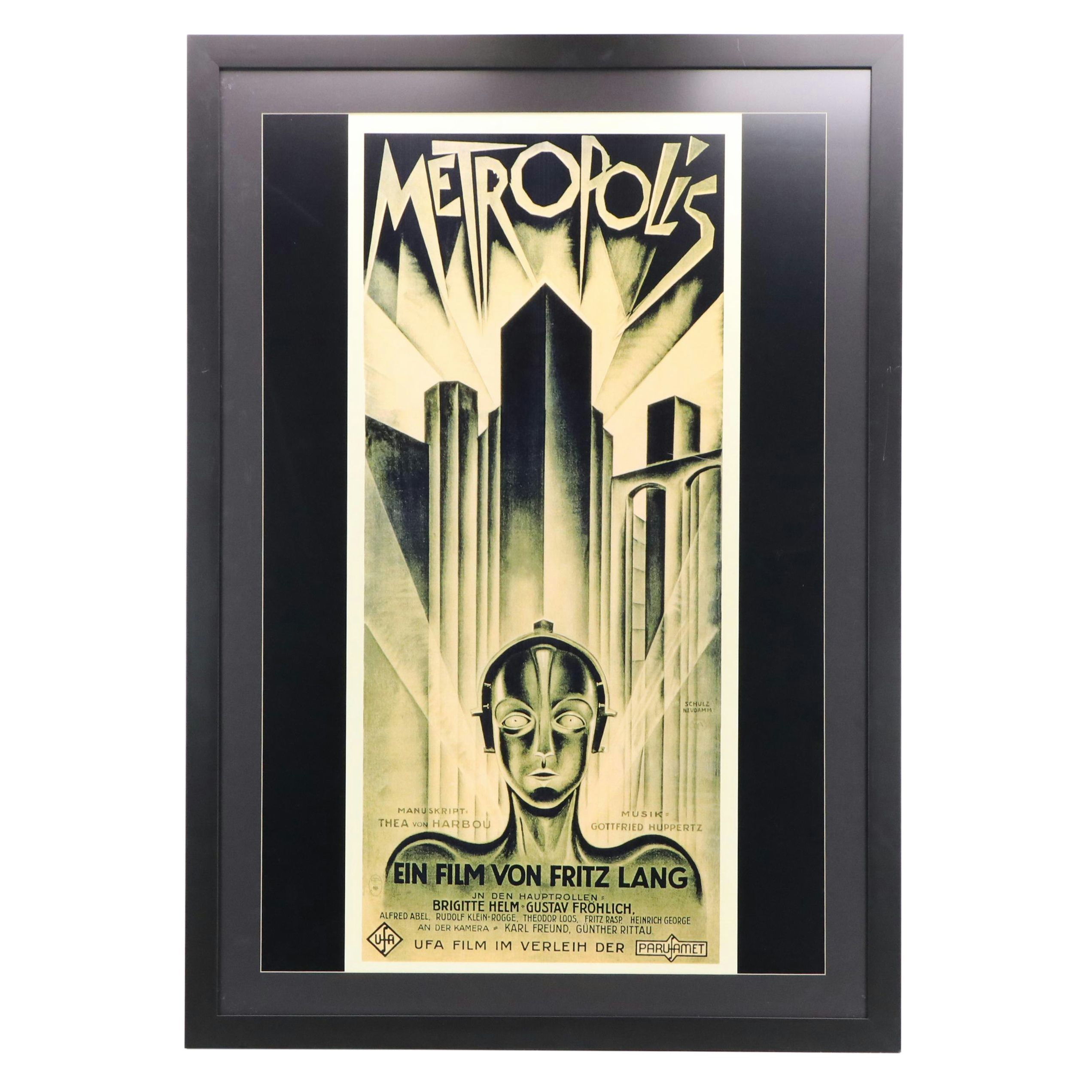 "Metropolis" Giclée Movie Poster Reproduction