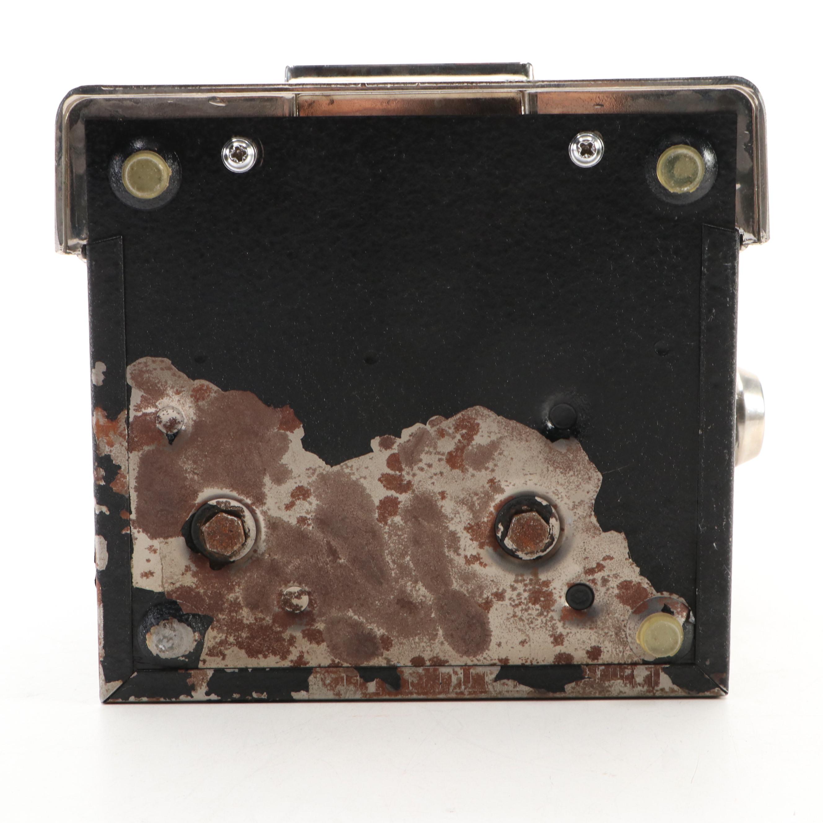 Las Vegas Nevada Metal Slot Machine Coin Bank, Mid-20th Century