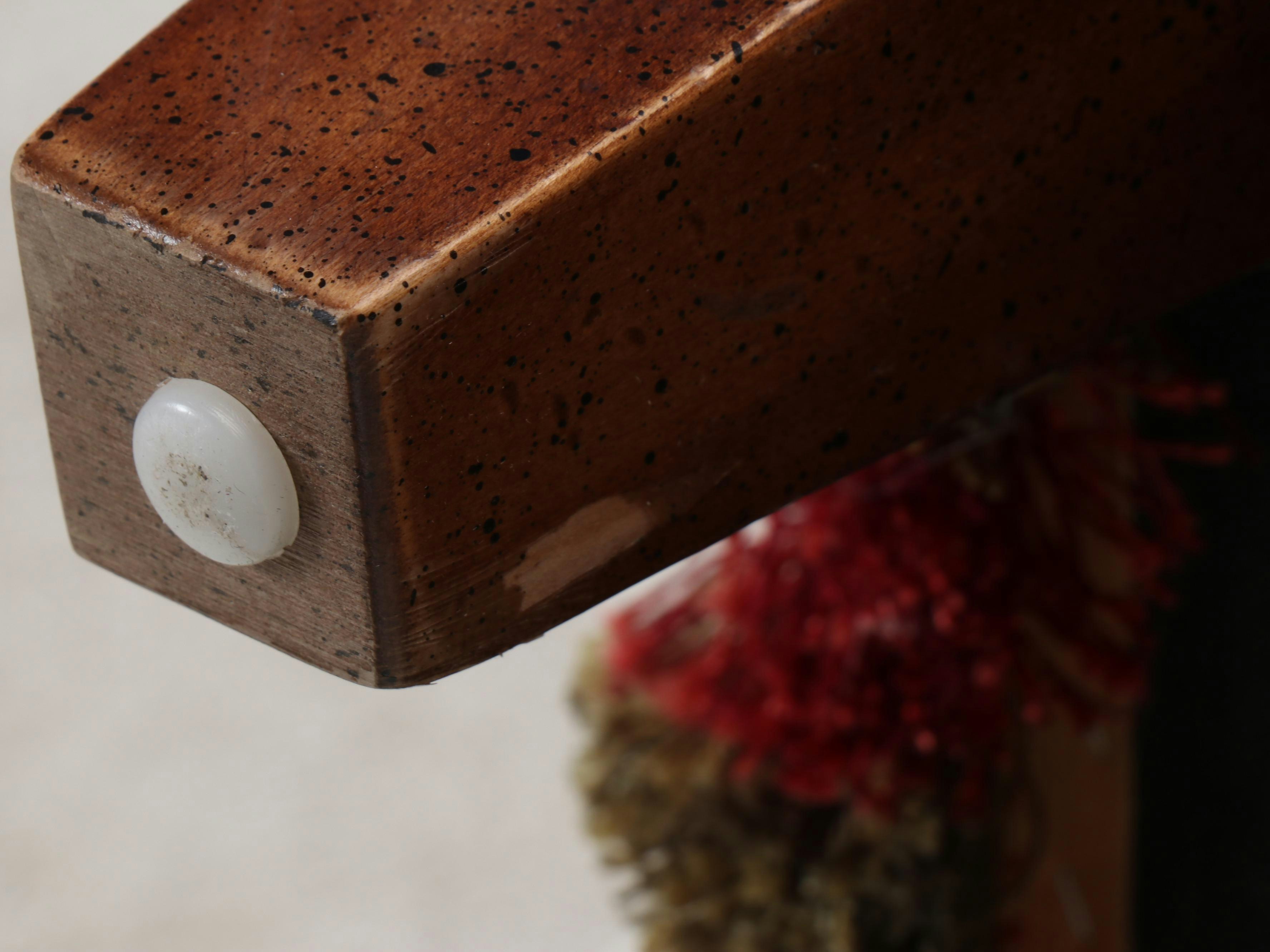 Wesley Hall Wingback Armchair in Equestrian Upholstery with Ottoman