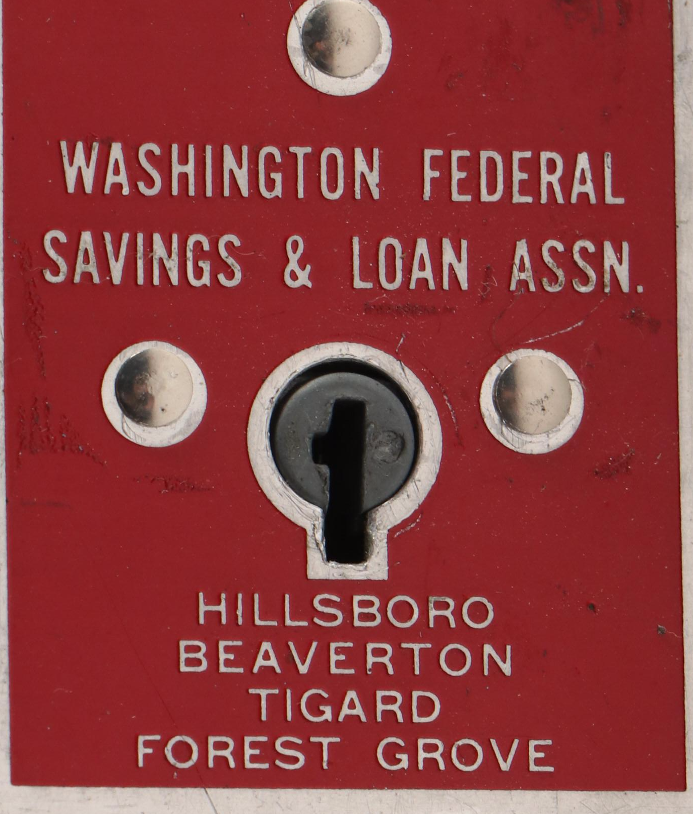 Washington Federal and First State Bank of Oregon Piggy Banks, Mid-20th Century