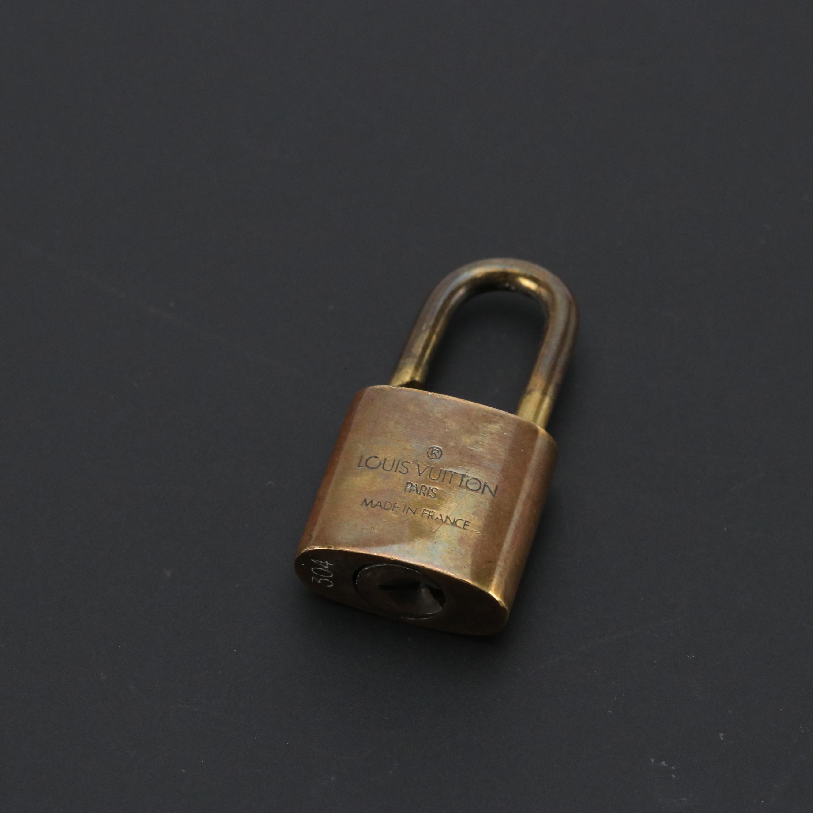 Louis Vuitton Brass Padlock