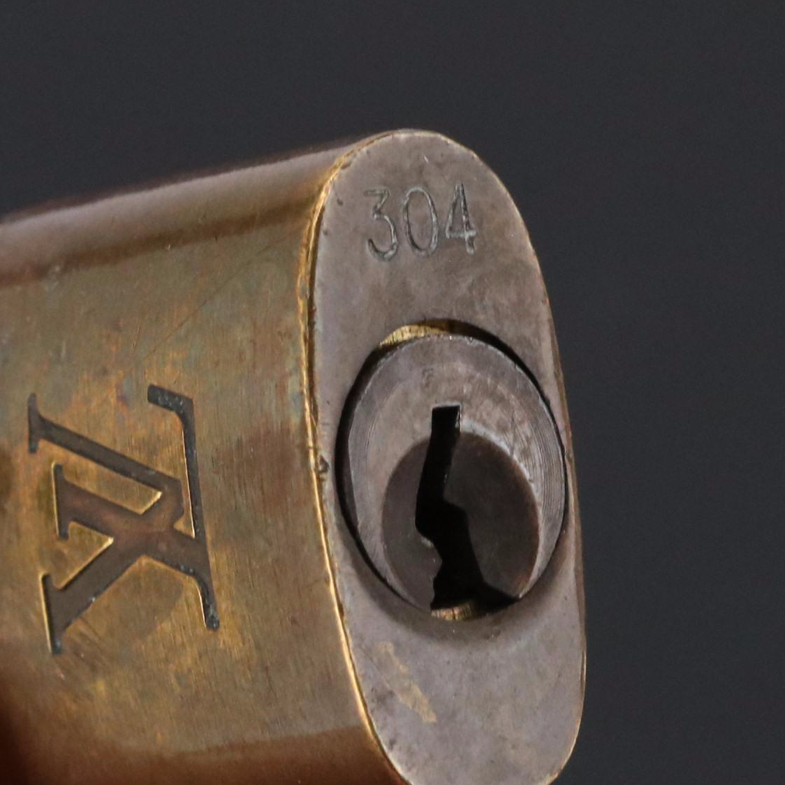 Louis Vuitton Brass Padlock