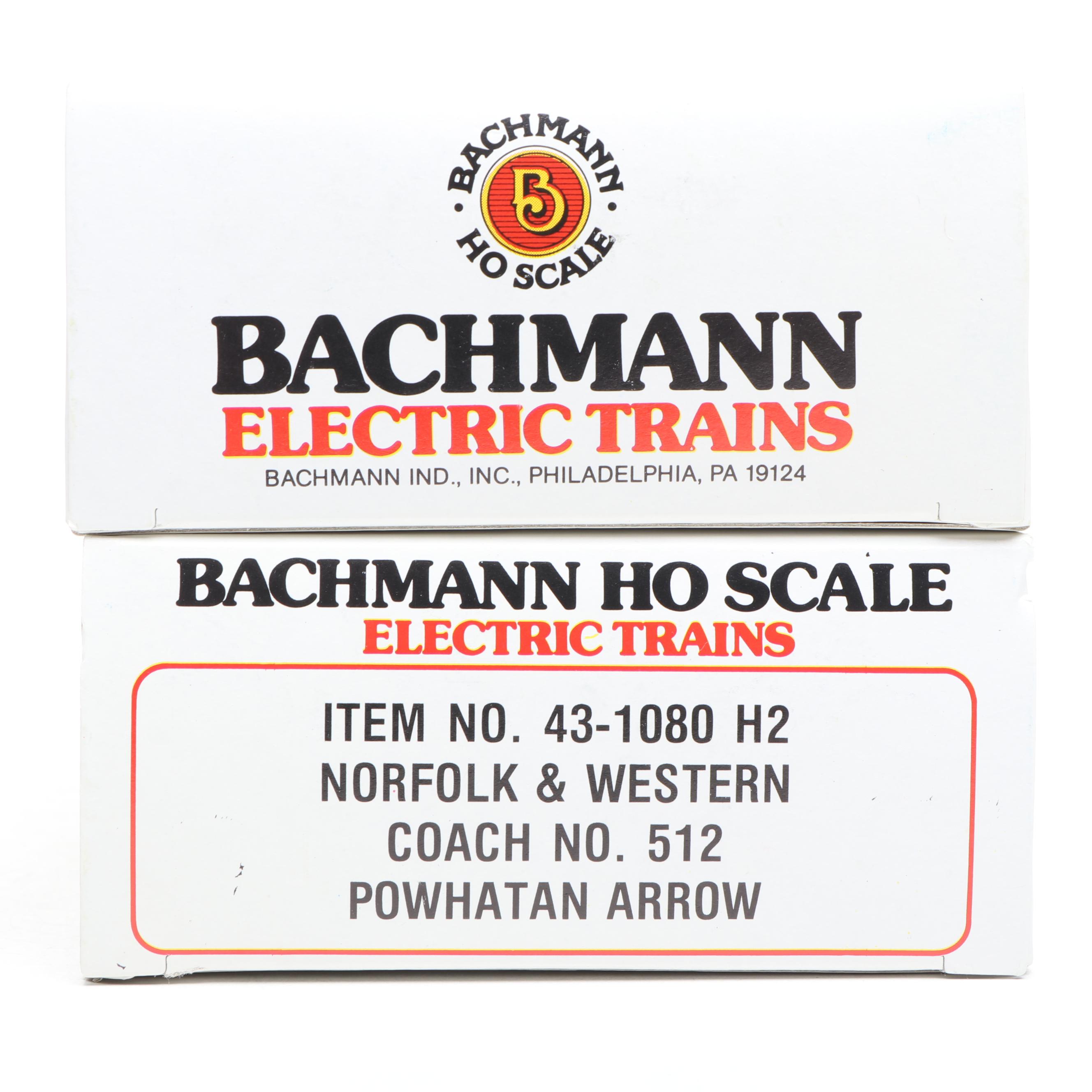 Bachmann HO Scale "Norfolk and Western" and More Train Cars