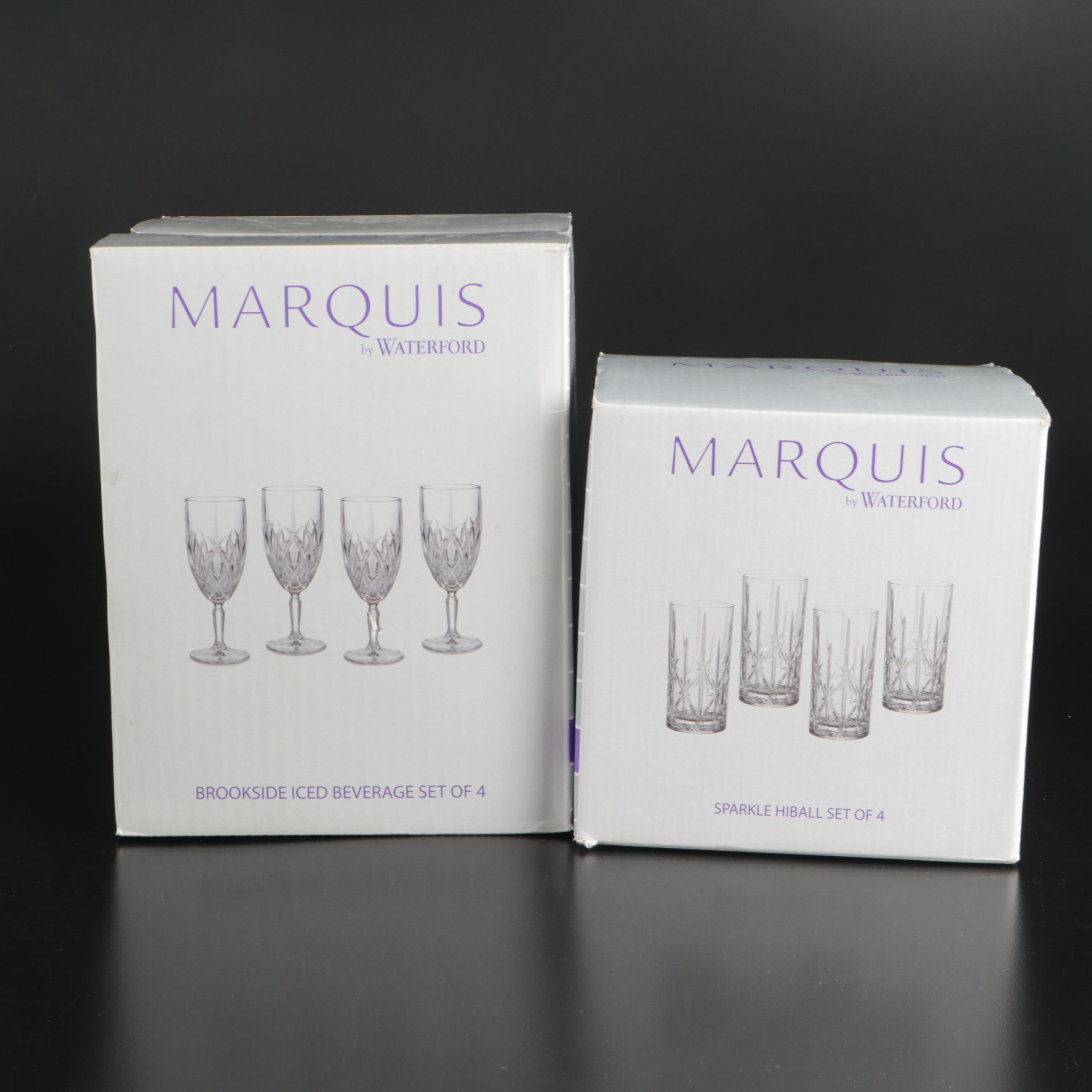 Marquis by Waterford Crystal "Brookside" Iced Tea and More Waterford Glassware