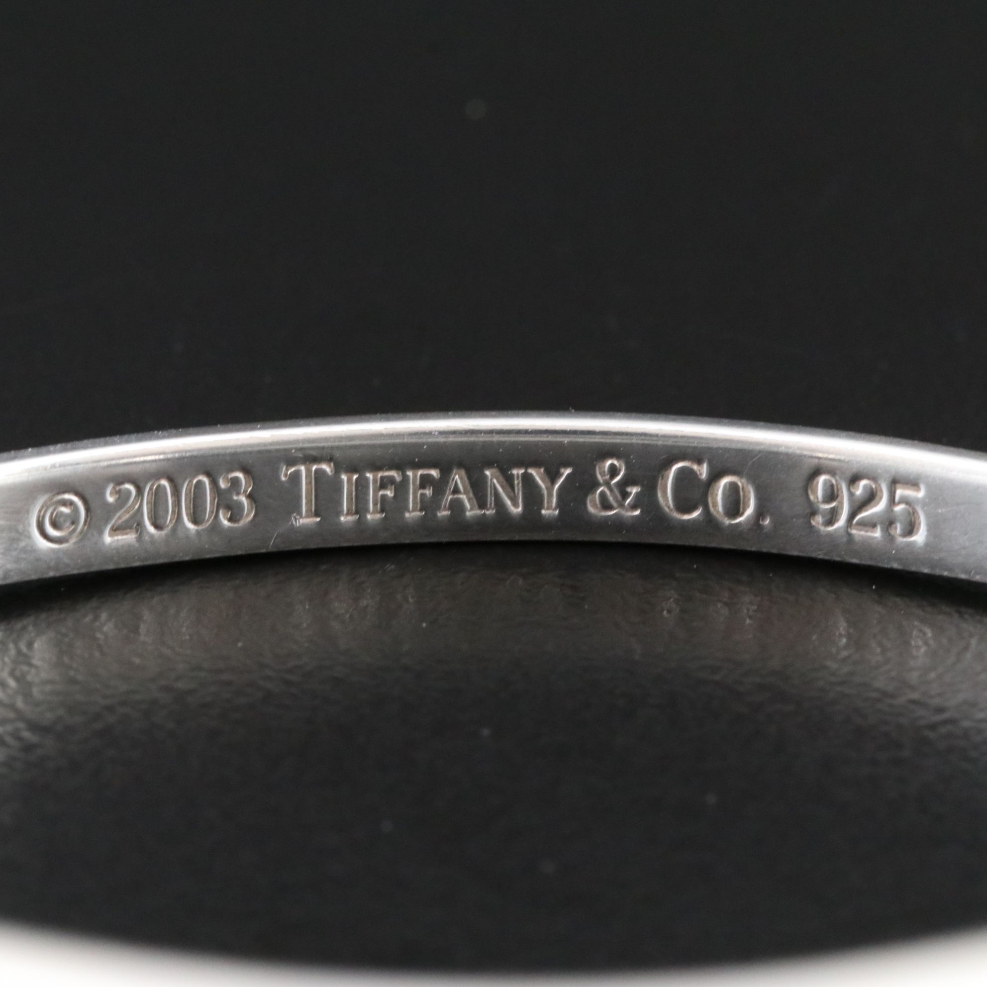 Tiffany & Co. Sterling Rectangular Hook Bracelet
