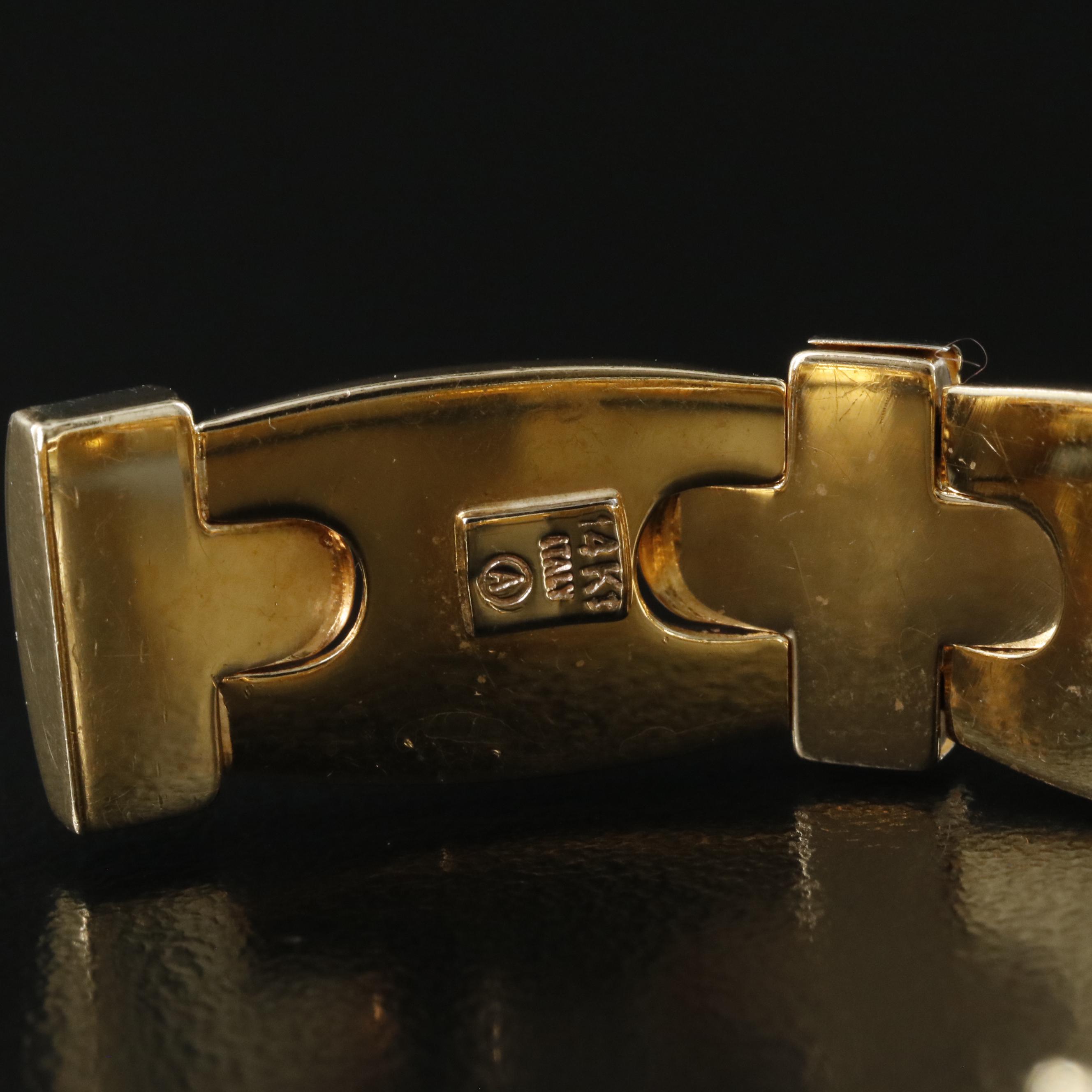 Italian 14K Two-Tone Bracelet