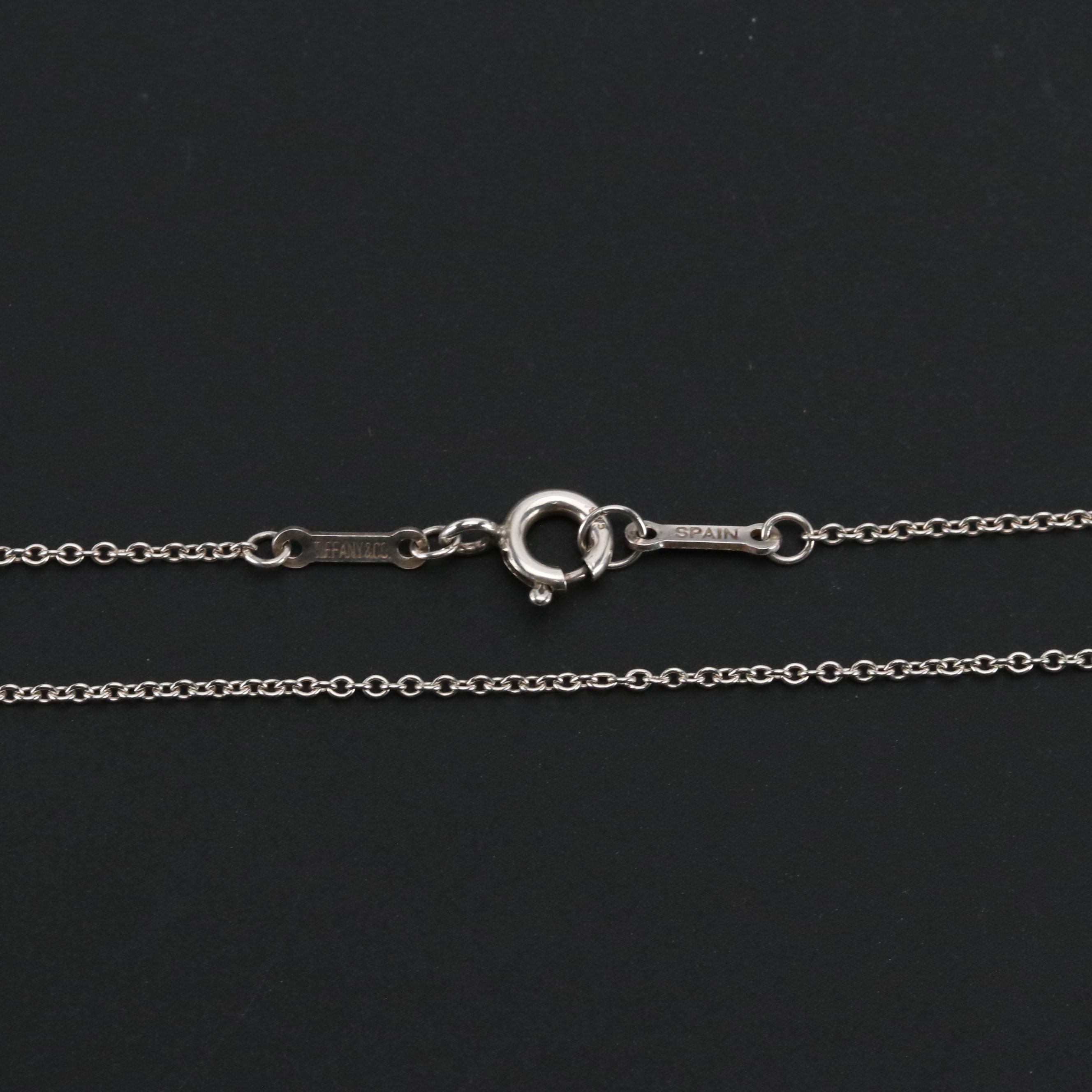 Elsa Peretti for Tiffany & Co. Sterling Star Of David Pendant Necklace With Box