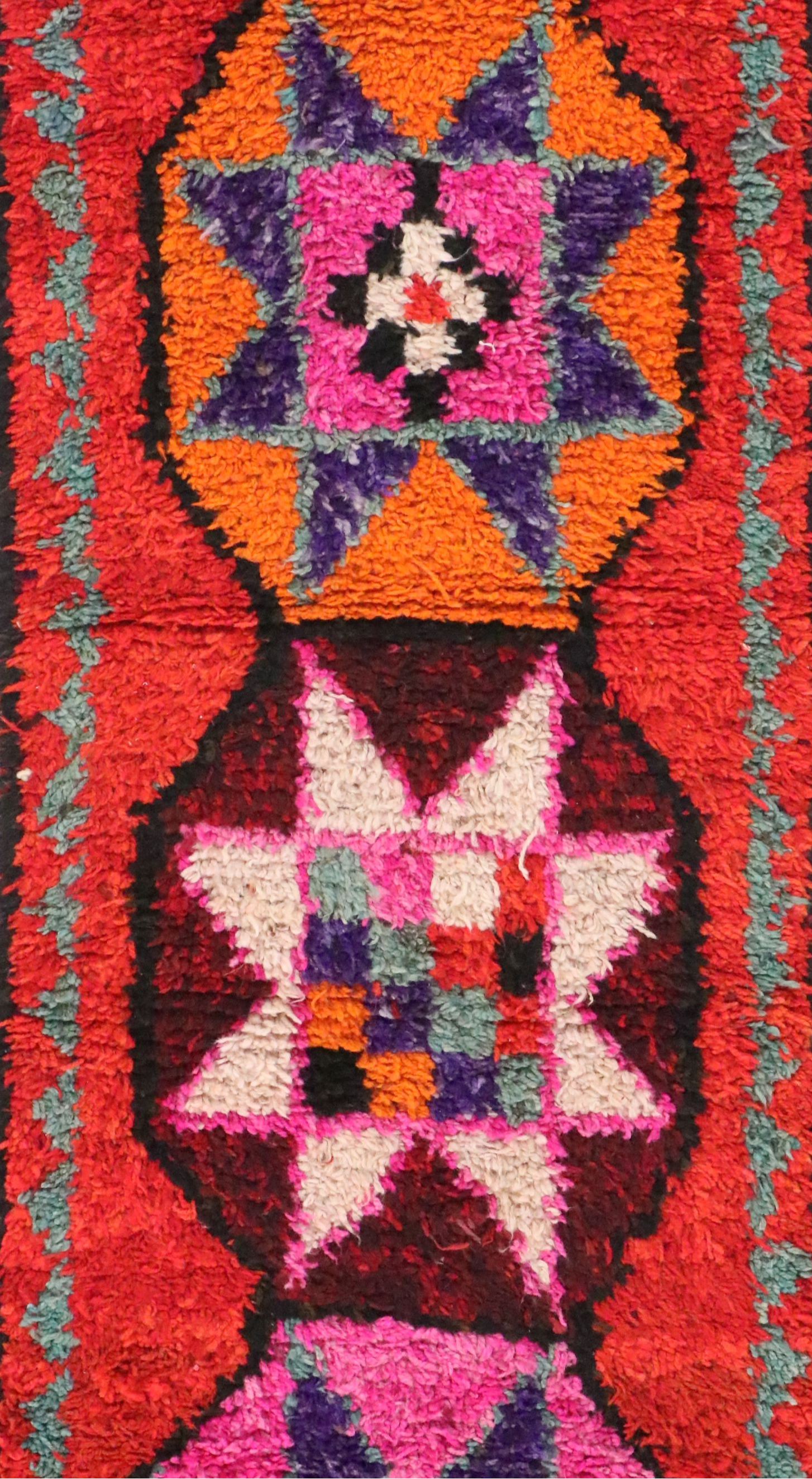 2'9 x 10' Hand-Knotted Turkish Village Carpet Runner Long Rug