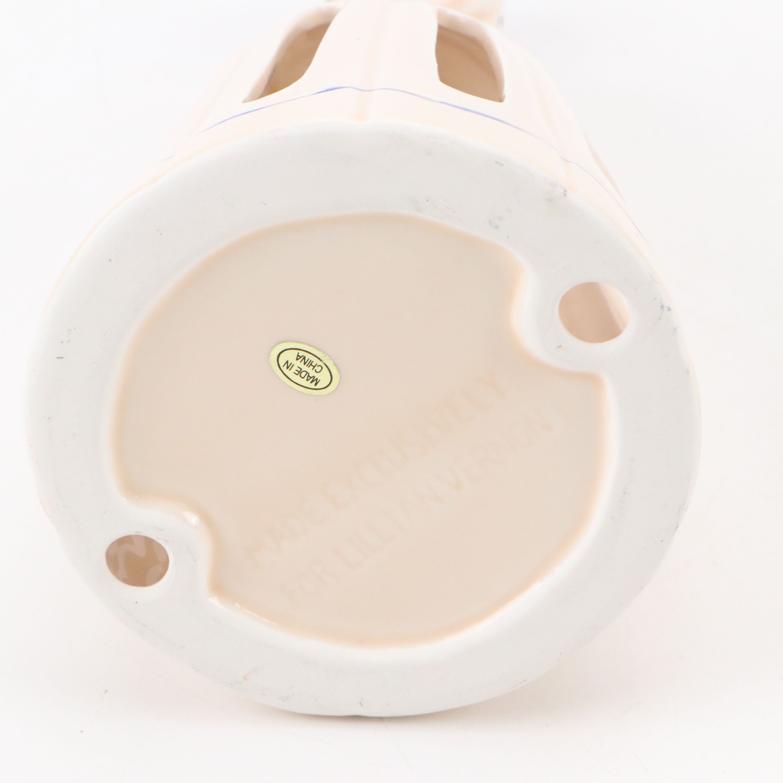 Vintage Lady Head Vases with Lillian Vernon Napkin Holder and Other Décor