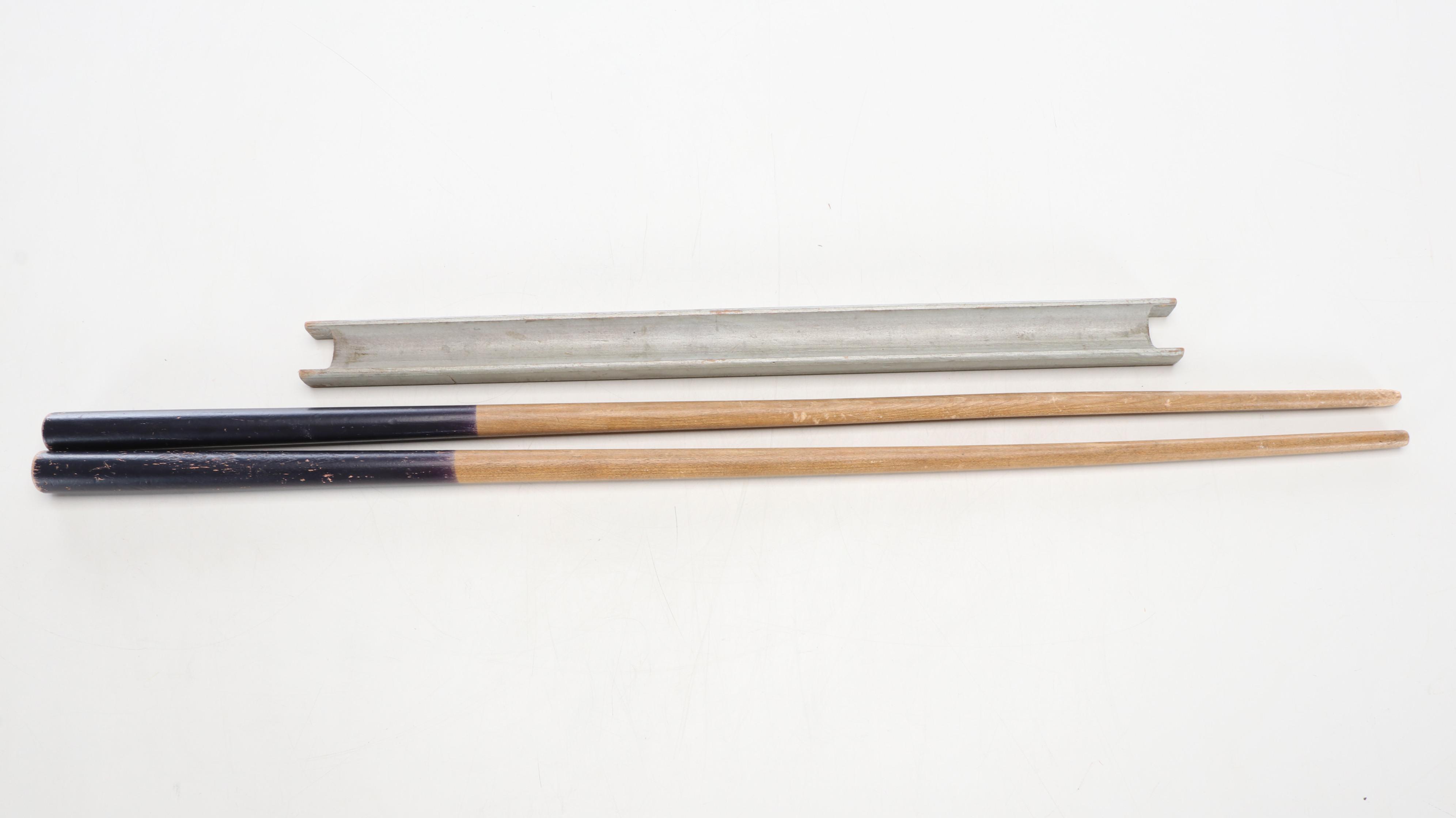 Brunswick Child's Size Pool Table, 1930s