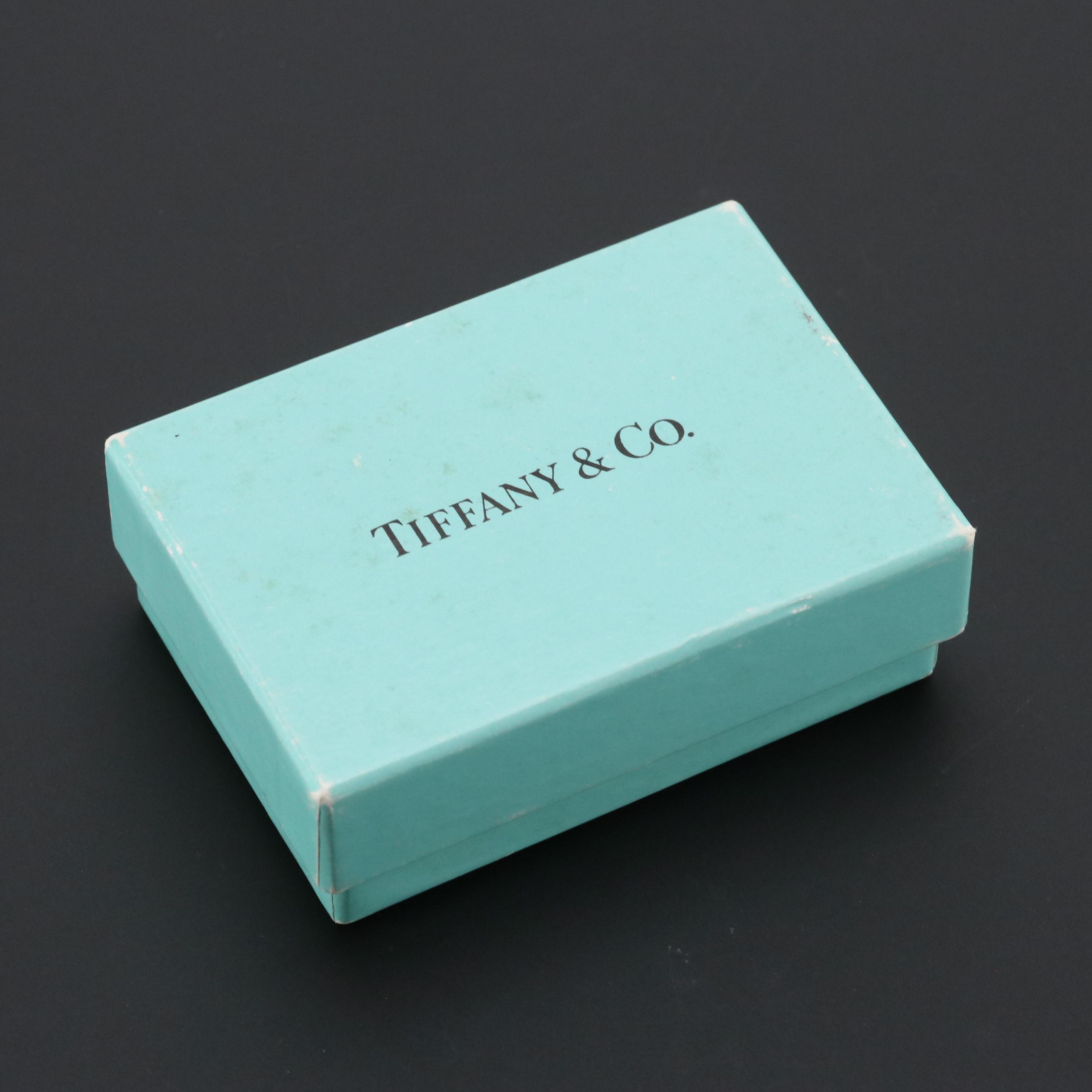 Paloma Picasso for Tiffany & Co. Sterling Loving Heart Stud Earrings with Box