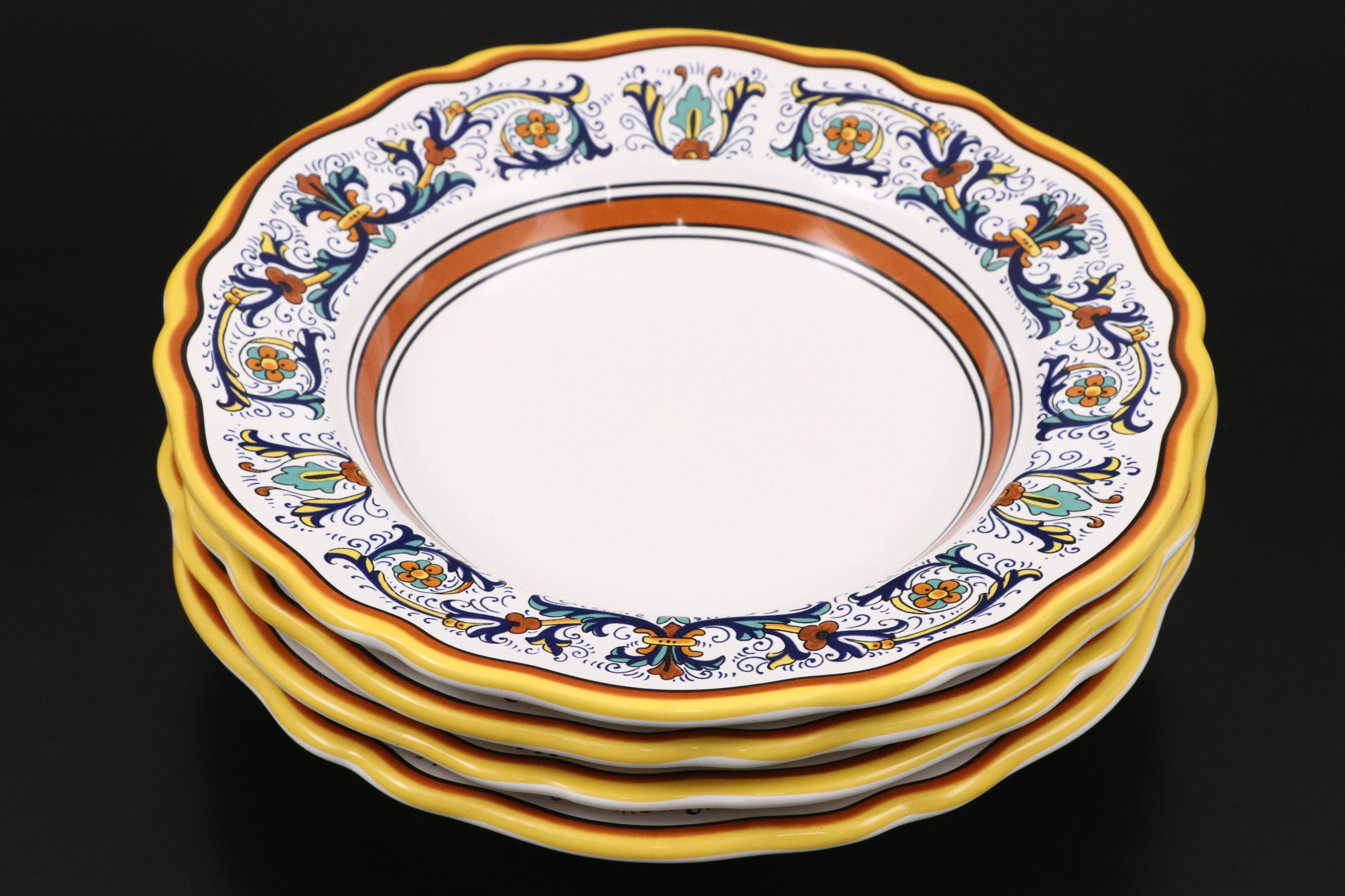 Sur La Table "Nova Deruta" Italian Majolica Plates