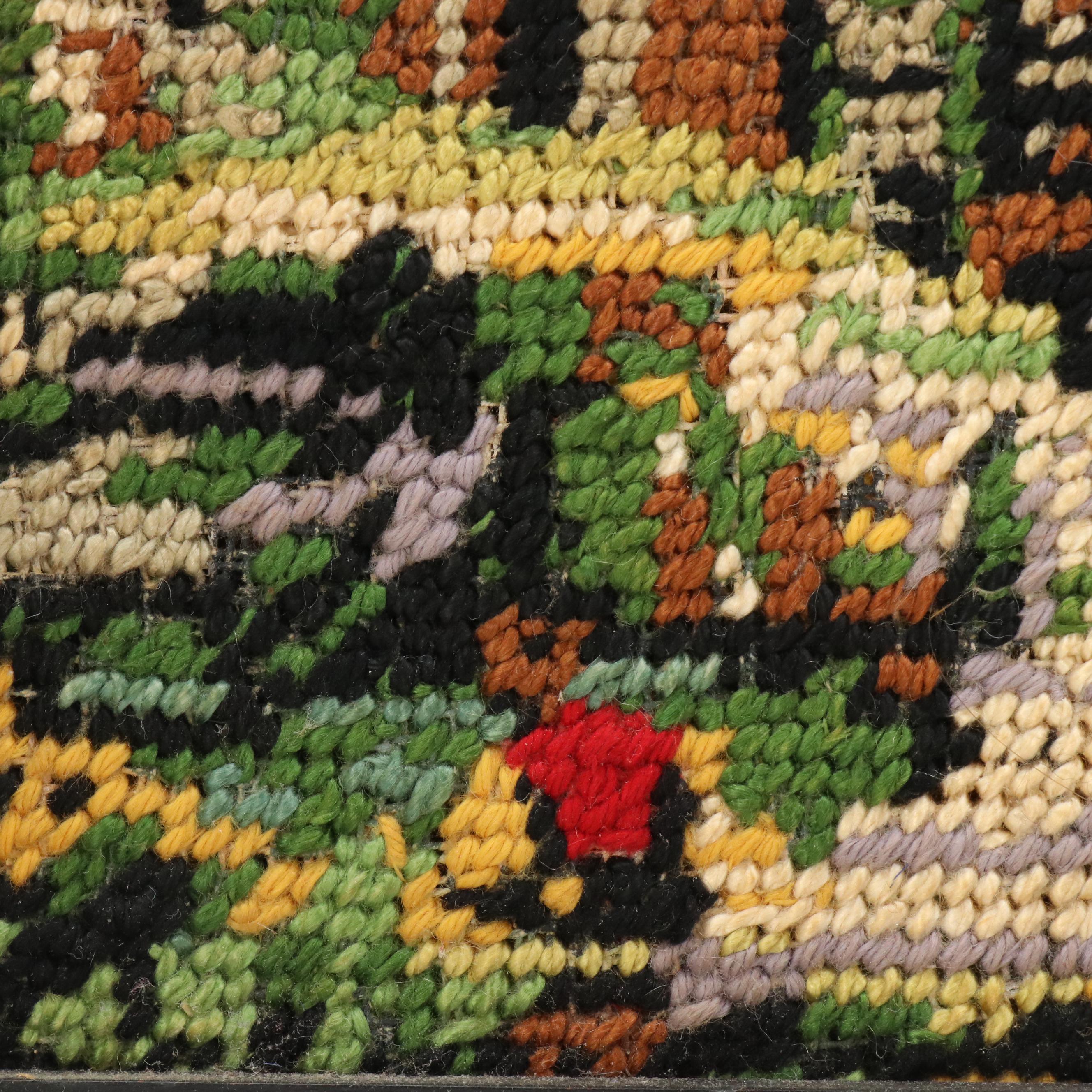 Needlepoint Scene of Grist Watermill