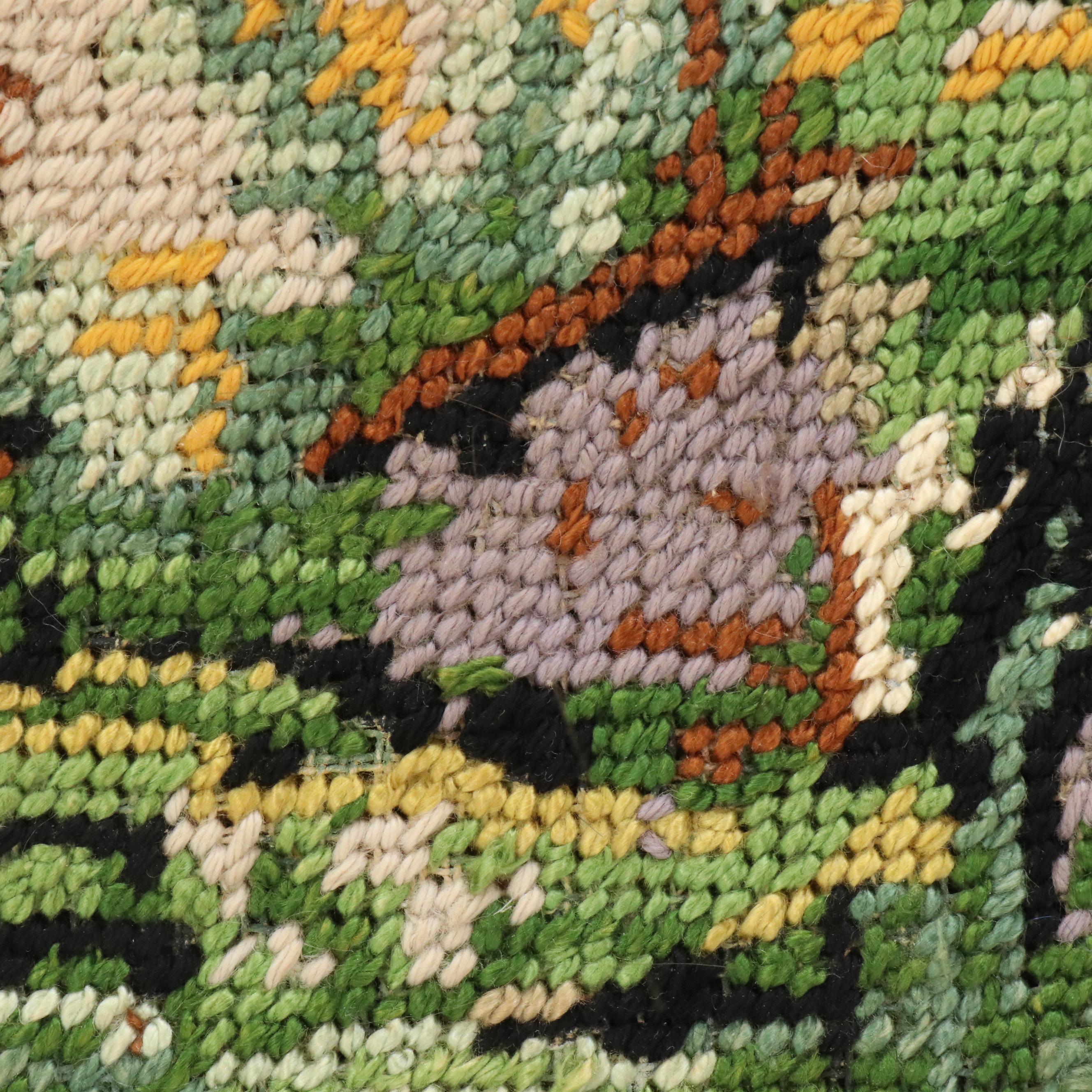 Needlepoint Scene of Grist Watermill