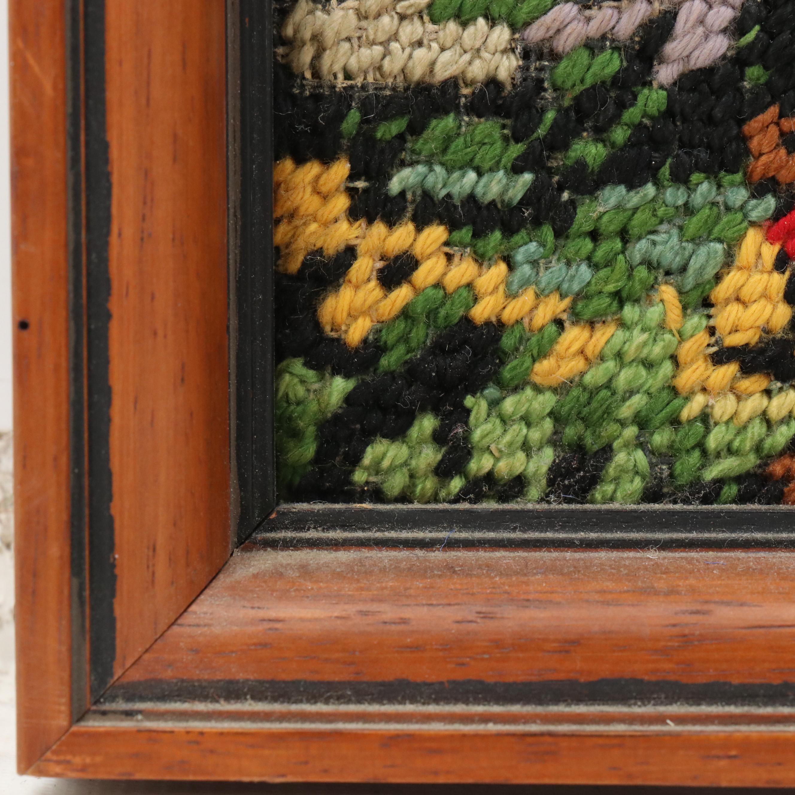 Needlepoint Scene of Grist Watermill