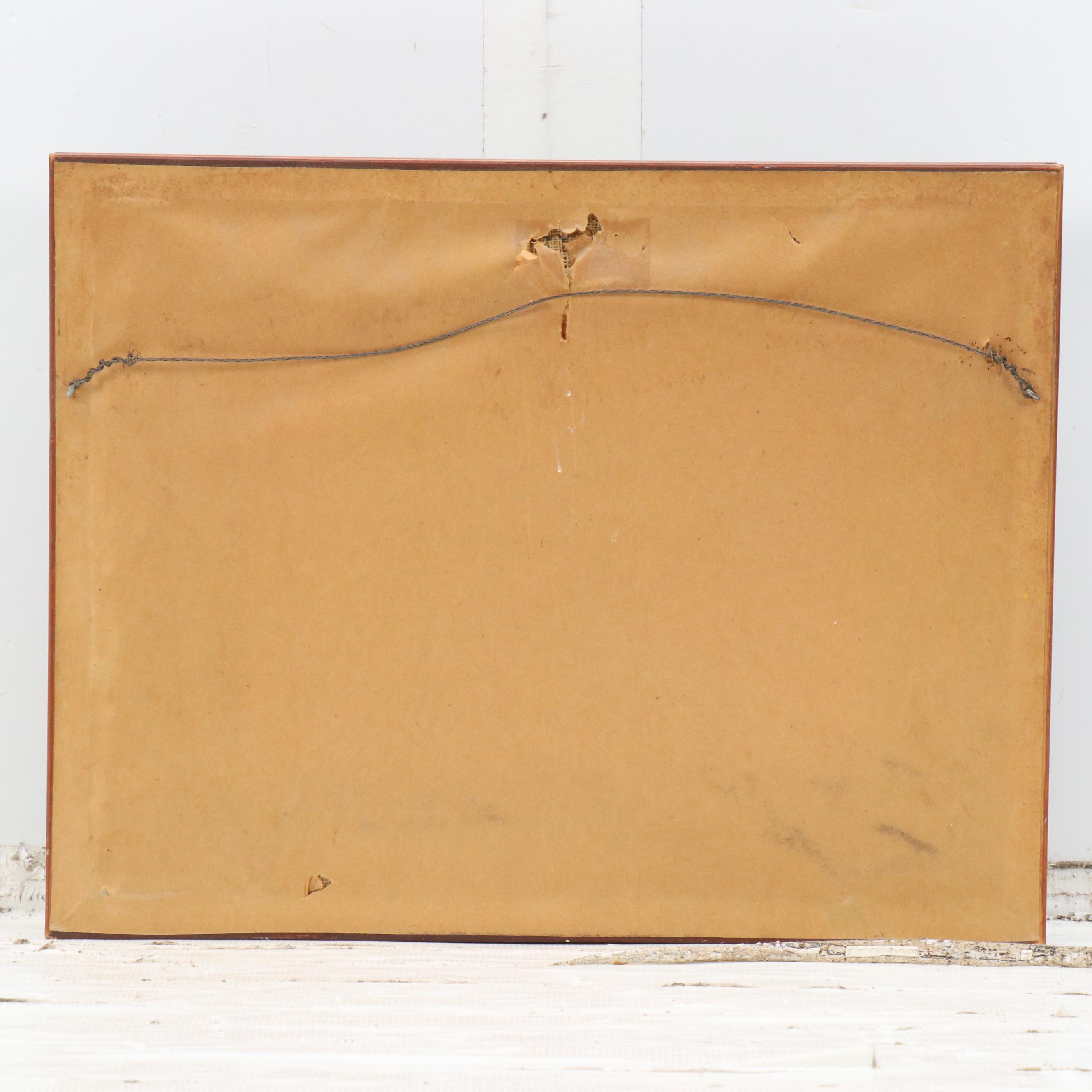 Needlepoint Scene of Grist Watermill