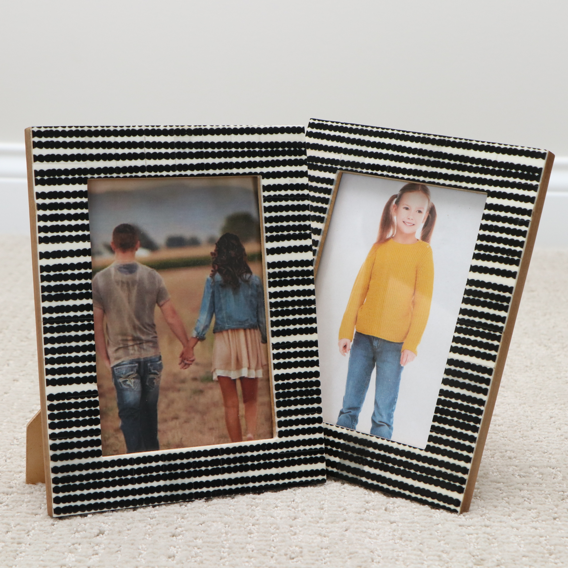 Crestview Home "Quiver" Ceramic Vases, Cyan Design Wood Disc and Other Décor