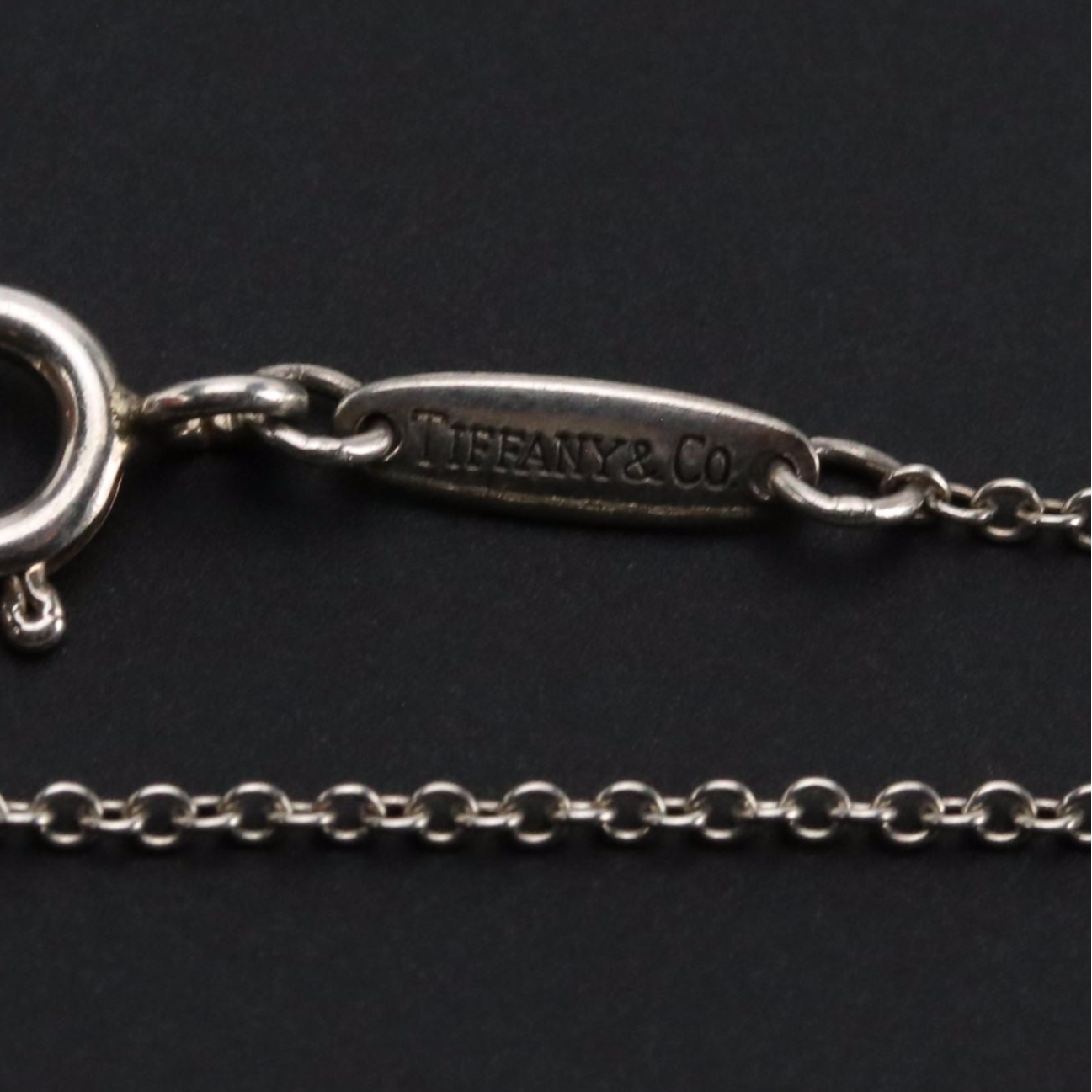 Elsa Peretti for Tiffany & Co. Sterling Teardrop Pendant Necklace with Box