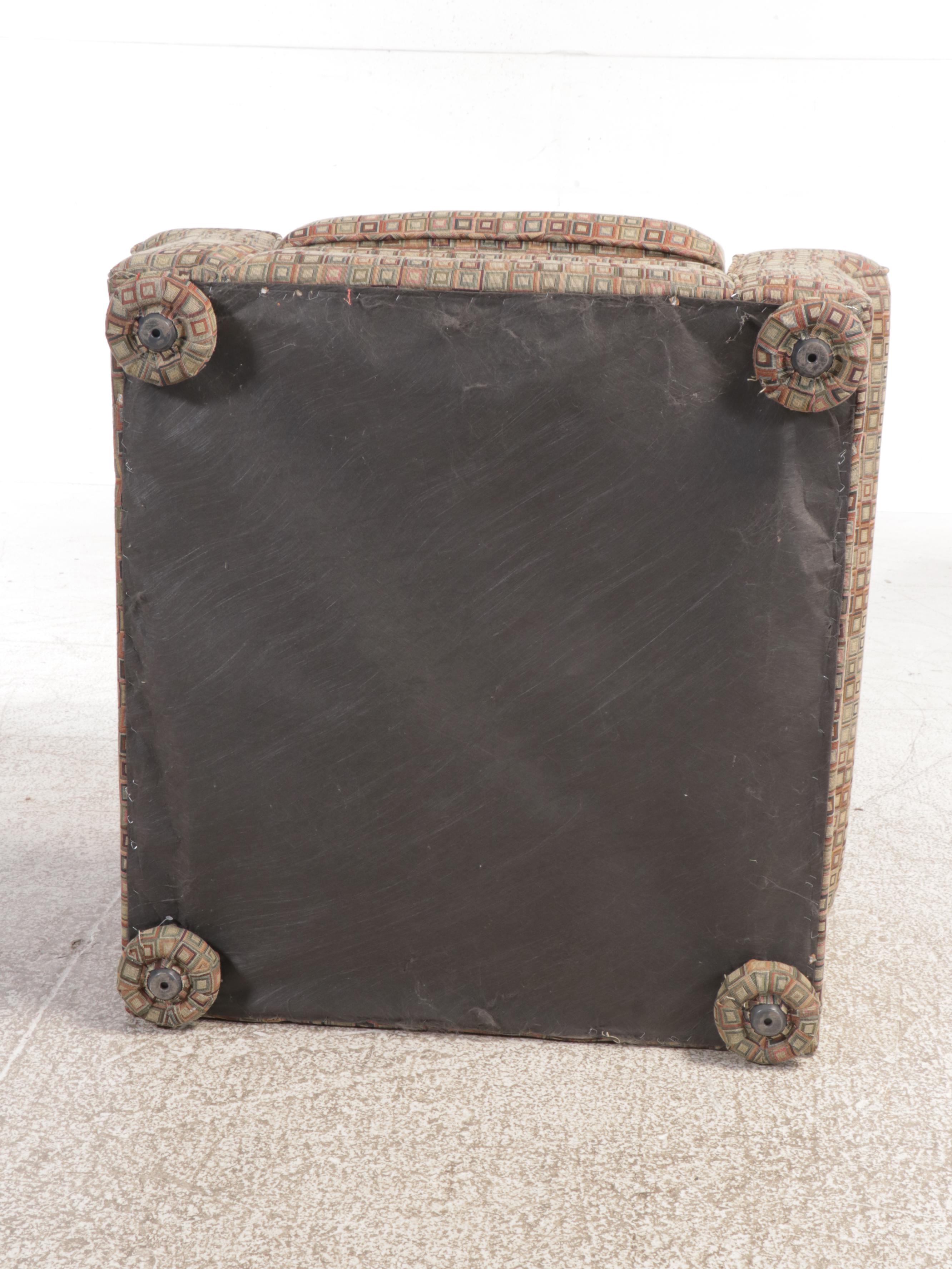 Pair of Realistic Furniture by Klaussner Upholstered Armchairs