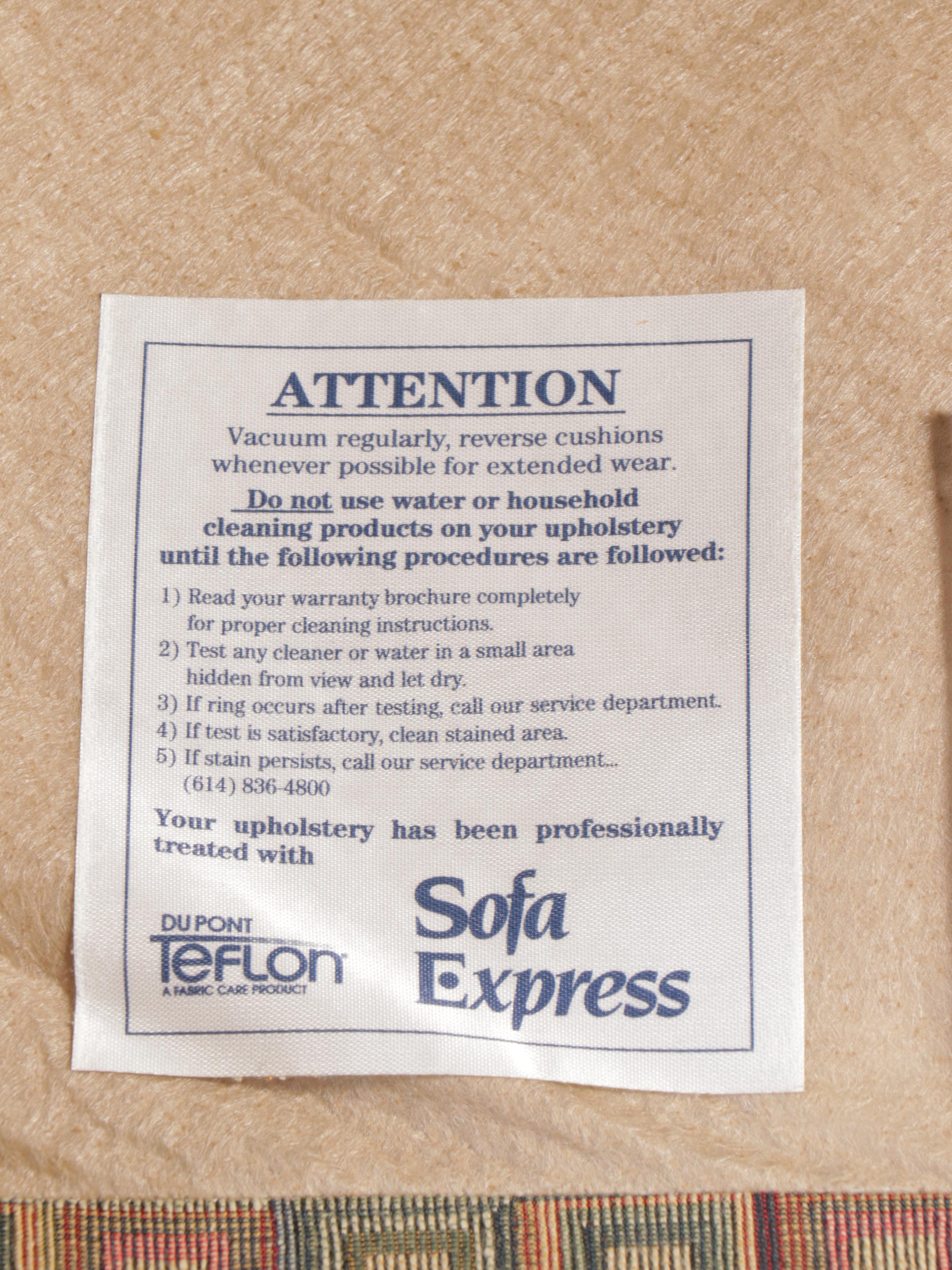 Pair of Realistic Furniture by Klaussner Upholstered Armchairs