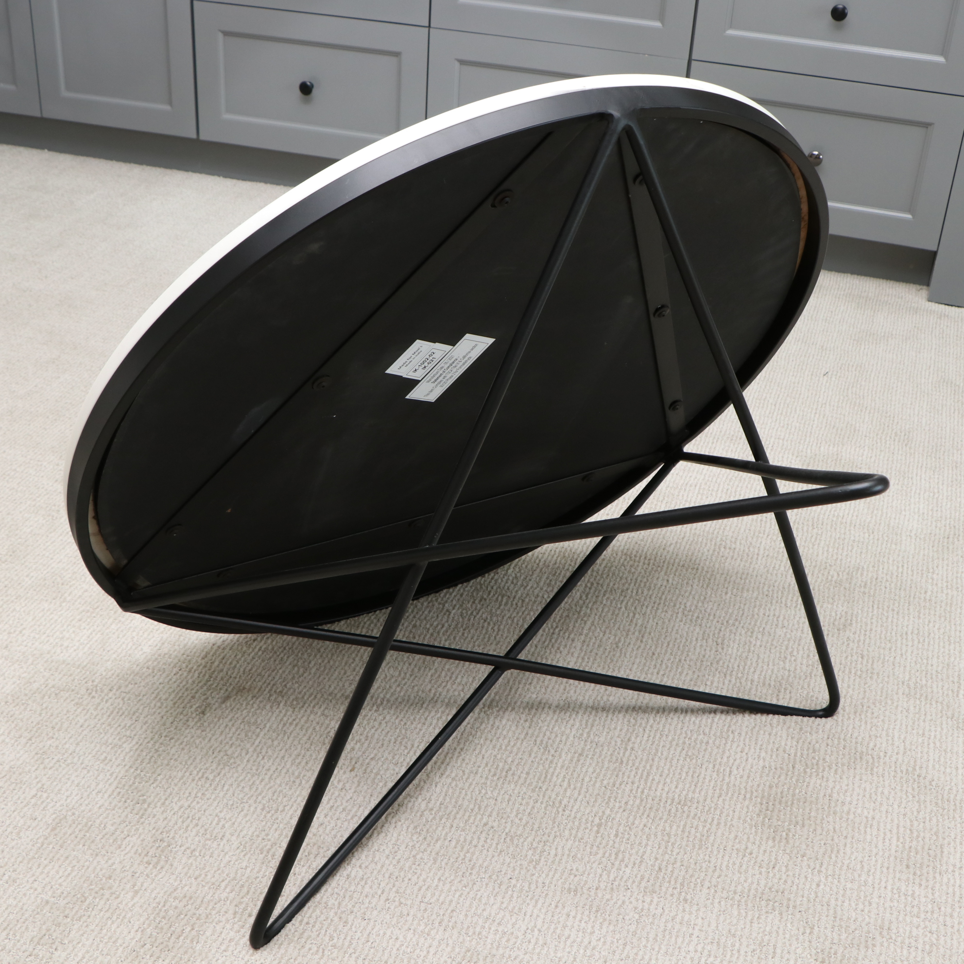 Moe's Home "Haley" Metal and Marble Coffee Table